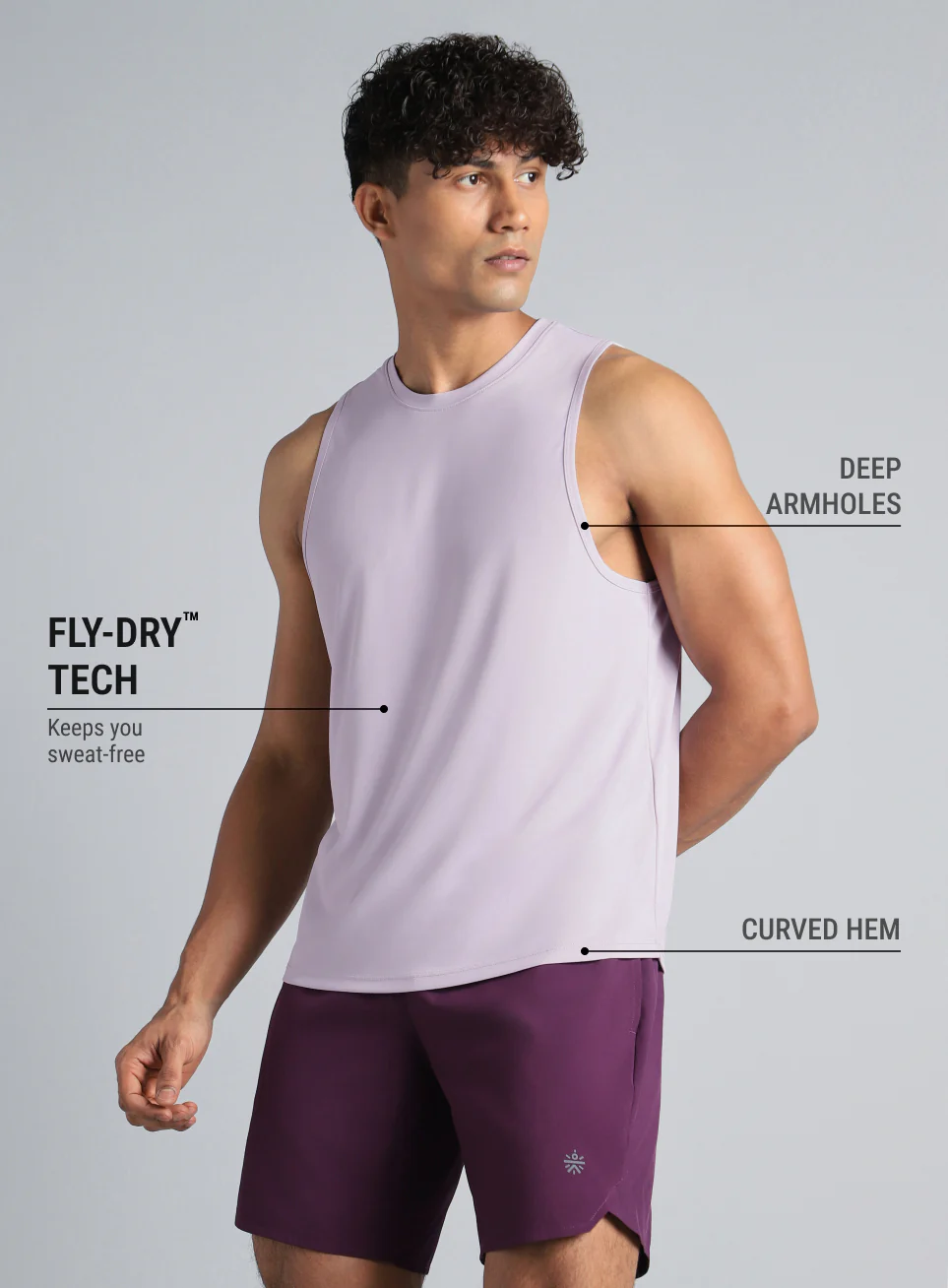 Men's Running Essential Pack of 2 Tanks - Image 4