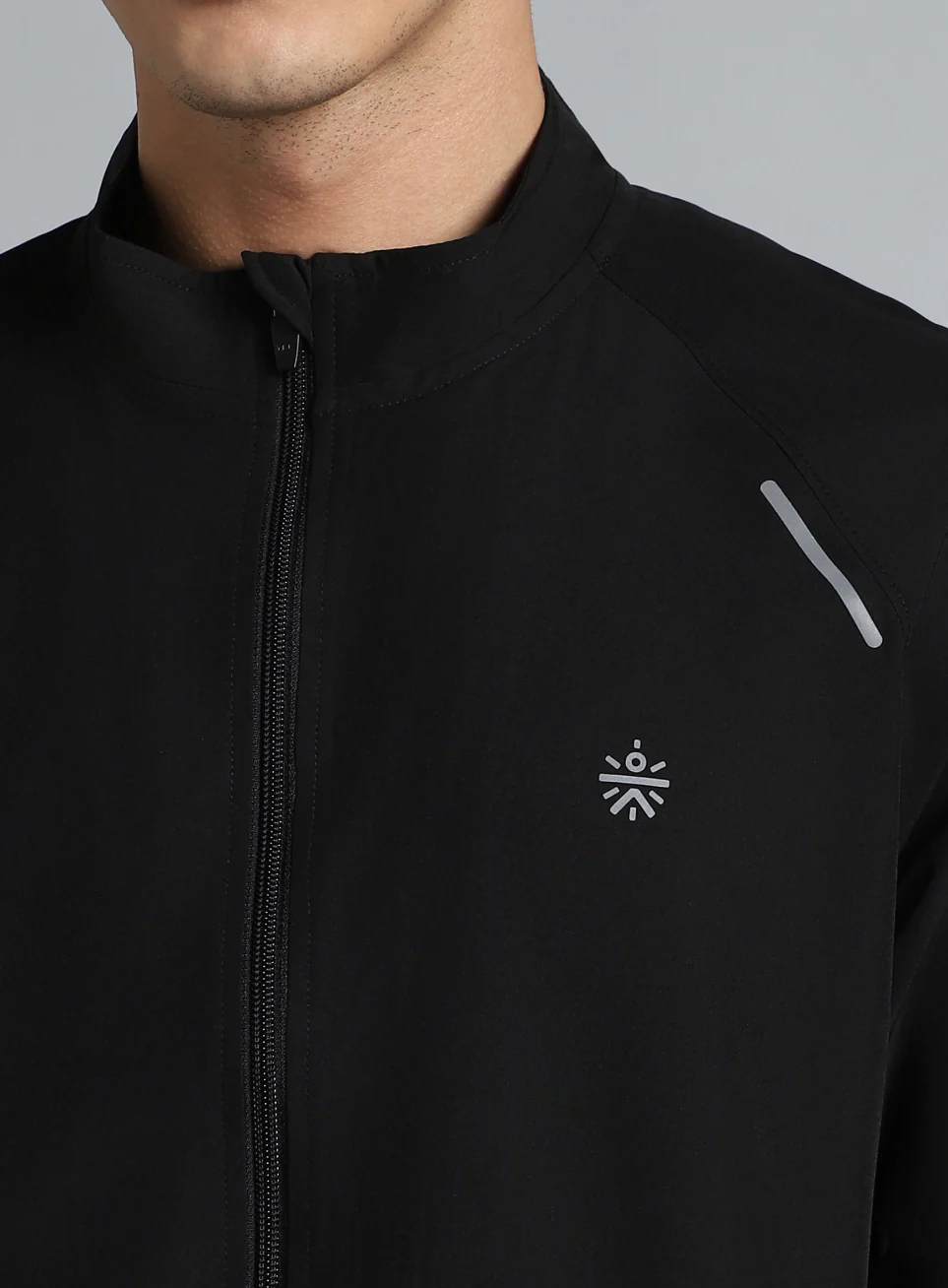 Men's Running Expert Black Lightweight Jacket - Image 7