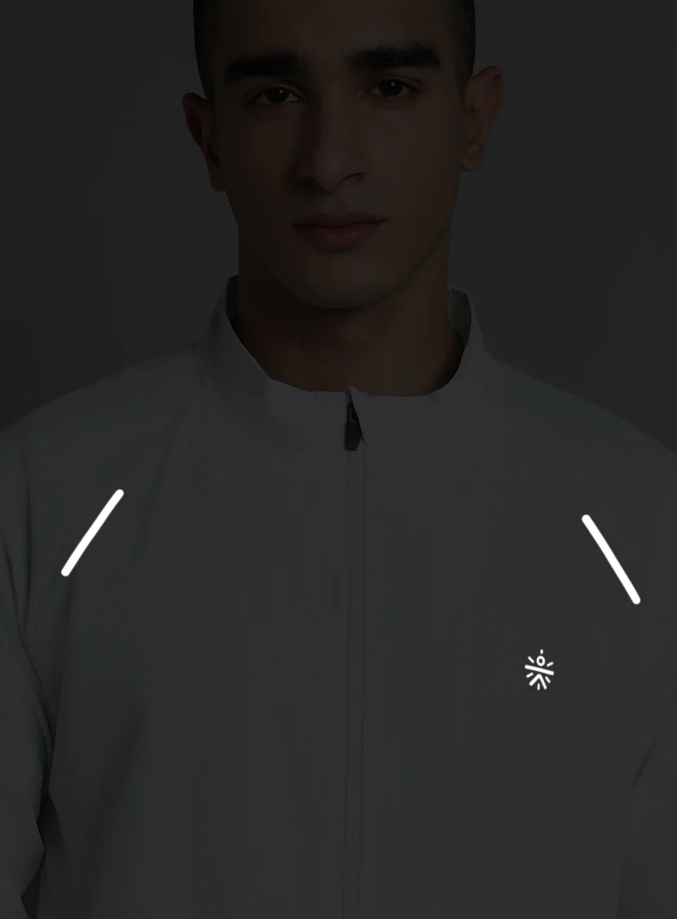 Men's Running Expert White Lightweight Jacket - Image 10