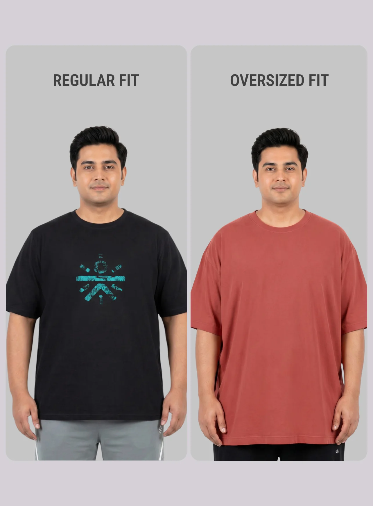 Men's Rust One More Rep Graphic Plus Size Oversized Fit T-shirt - Image 11