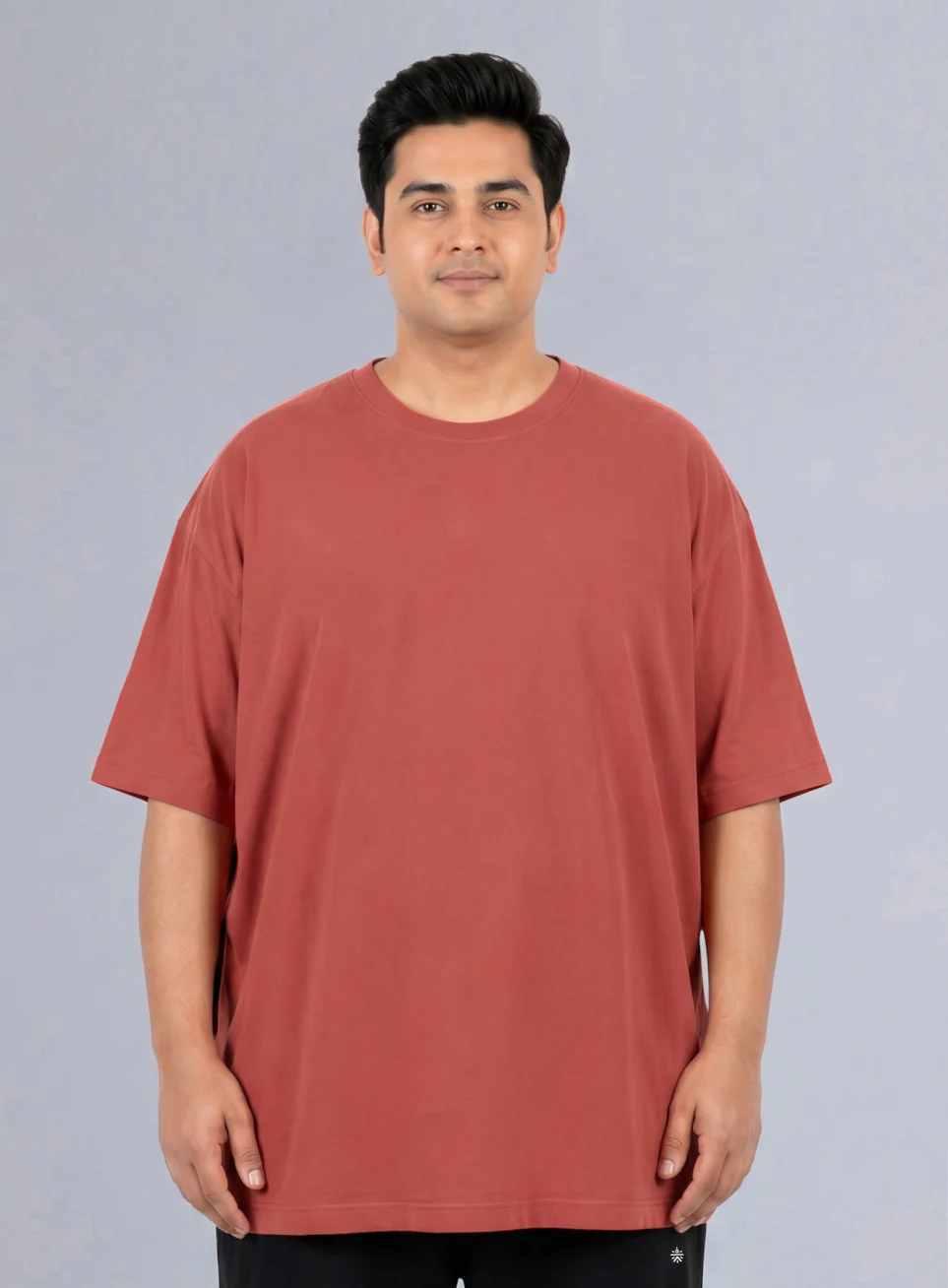 Men's Rust One More Rep Graphic Plus Size Oversized Fit T-shirt - Image 4