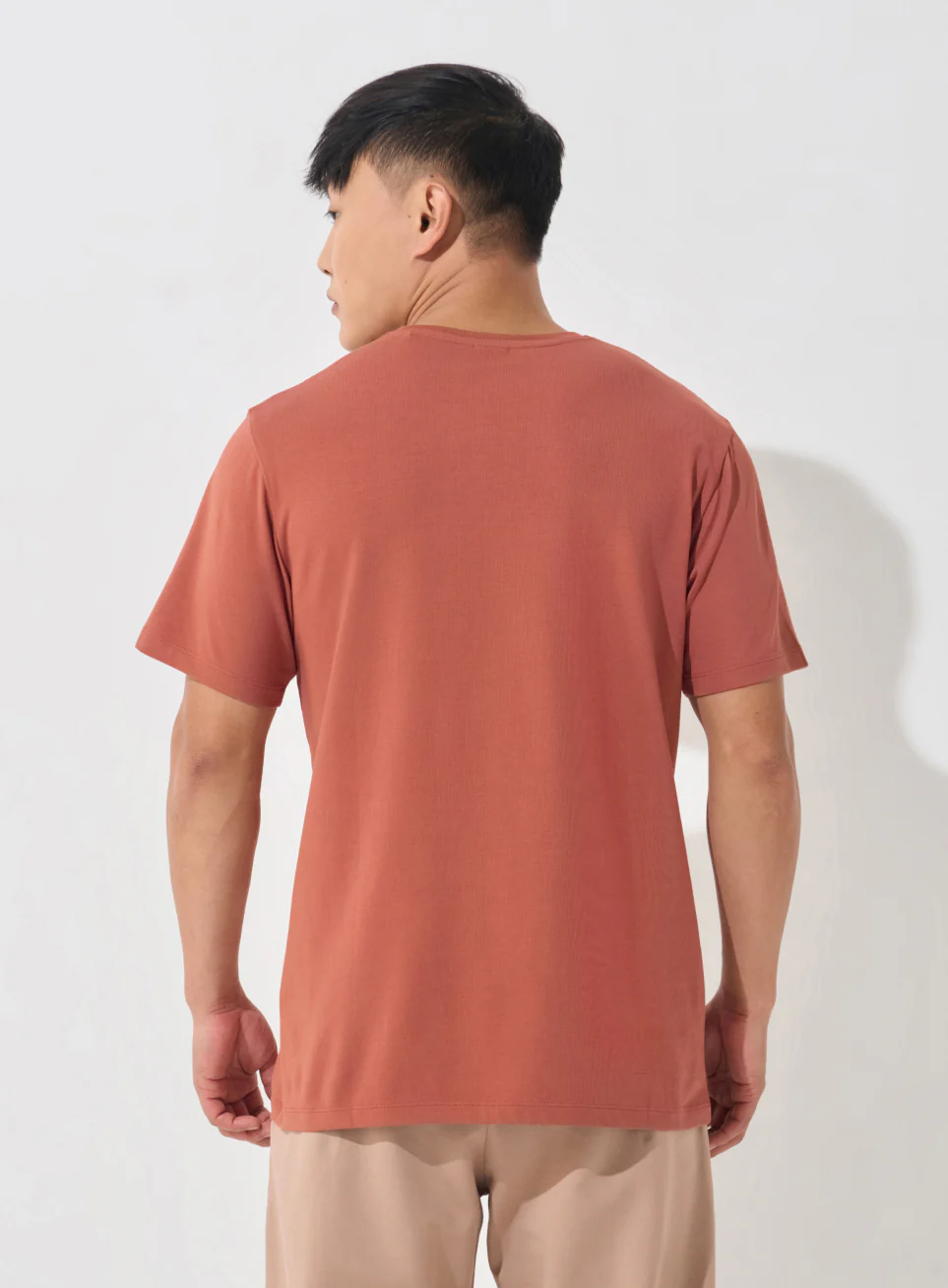 Men's Rust Soft Form Classic T-shirt - Image 6