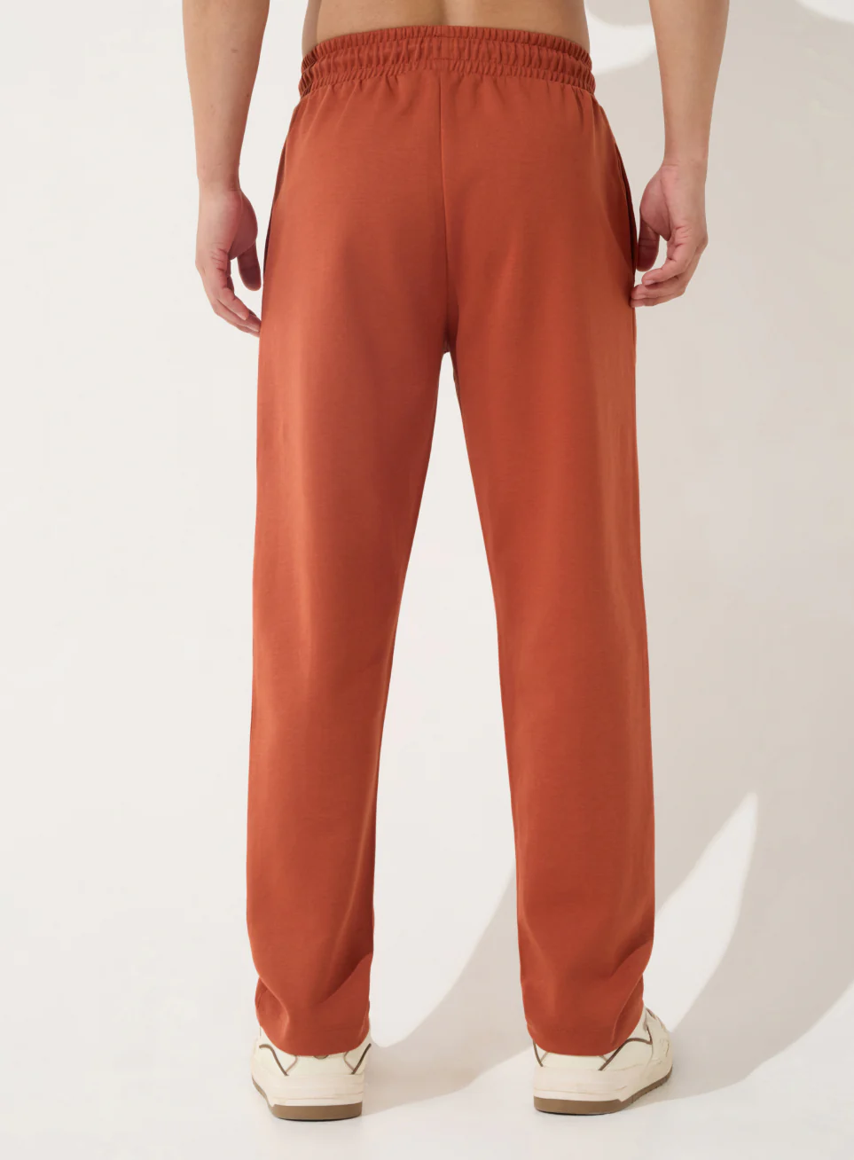 Men's Rust Ultra Luxe Tailored Trackpants - Image 6