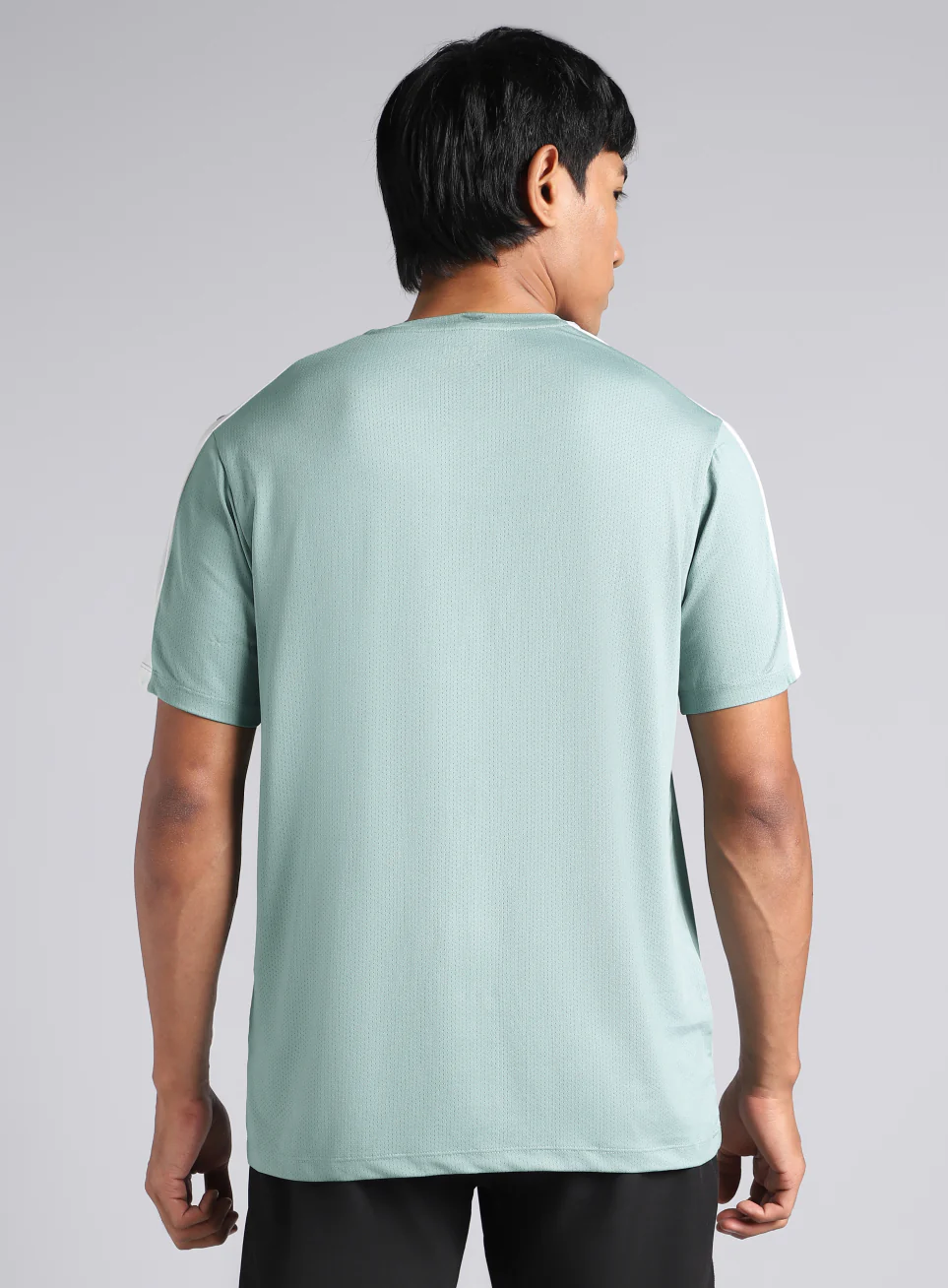 Men's Sea Green Pop Active T-shirt - Image 6