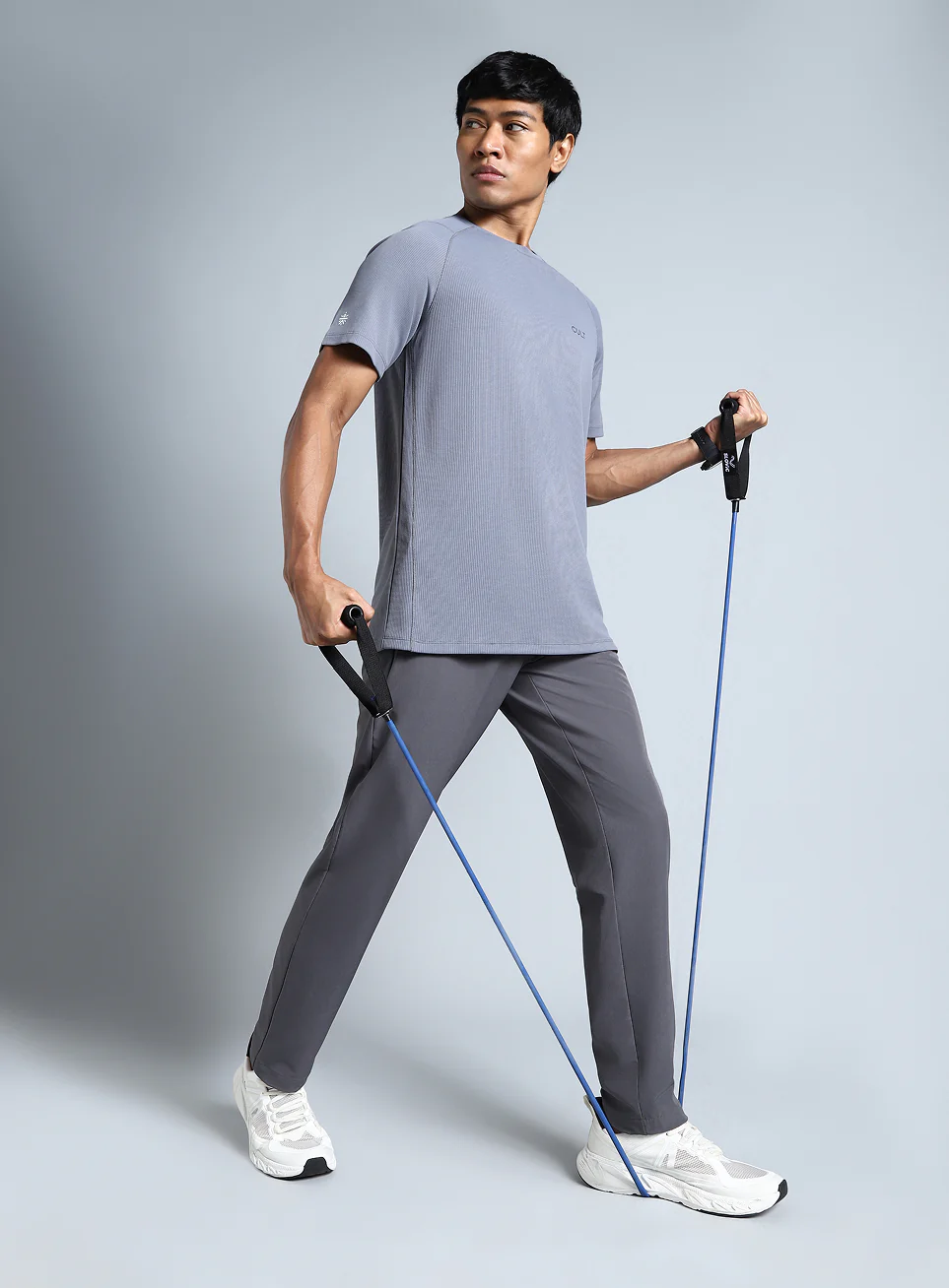 Men's Sky Blue All Format Training T-shirt - Image 2