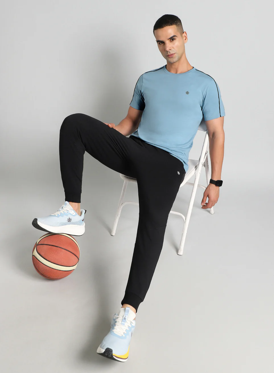 Men's Sky Blue Everyday Play T-shirt - Image 3