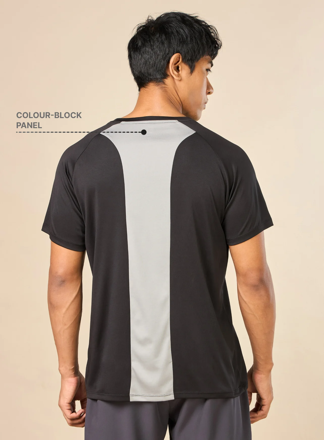 Men's Strength Black Performance T-shirt - Image 6