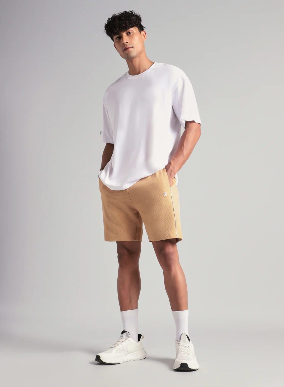 Men's Tan Rest Day Shorts - Image 2