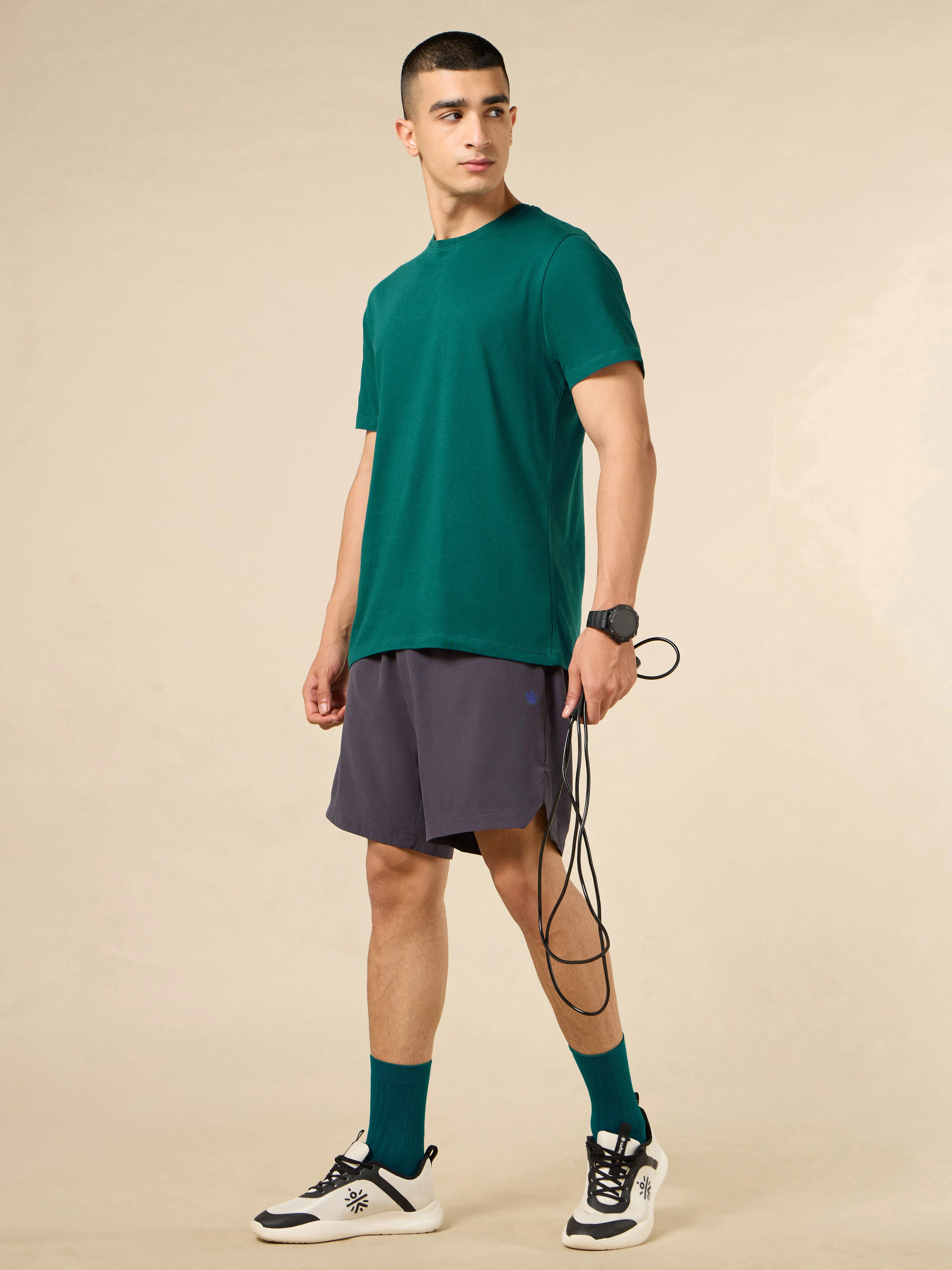 Men's Teal Cult Brand Carrier Training T-shirt - Image 3