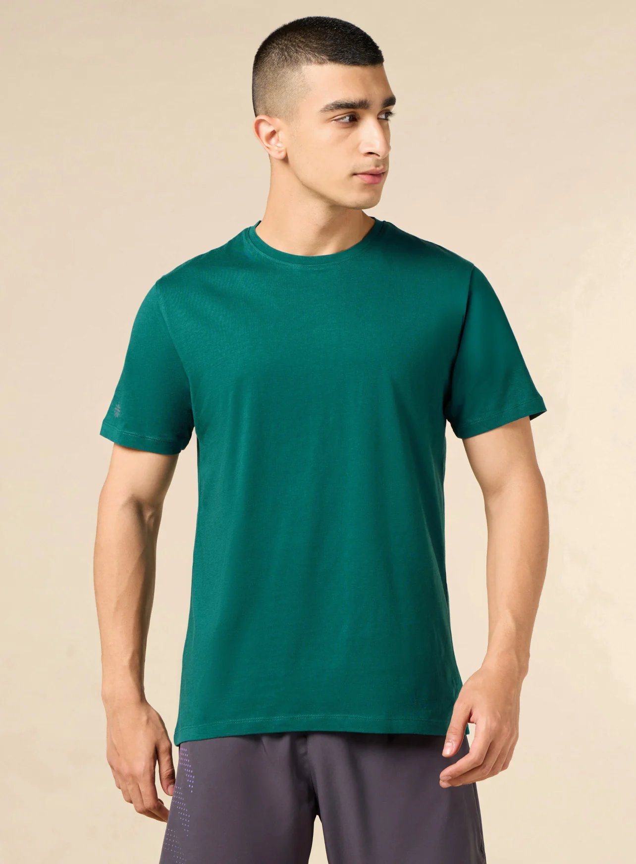 Men's Teal Cult Brand Carrier Training T-shirt - Image 4