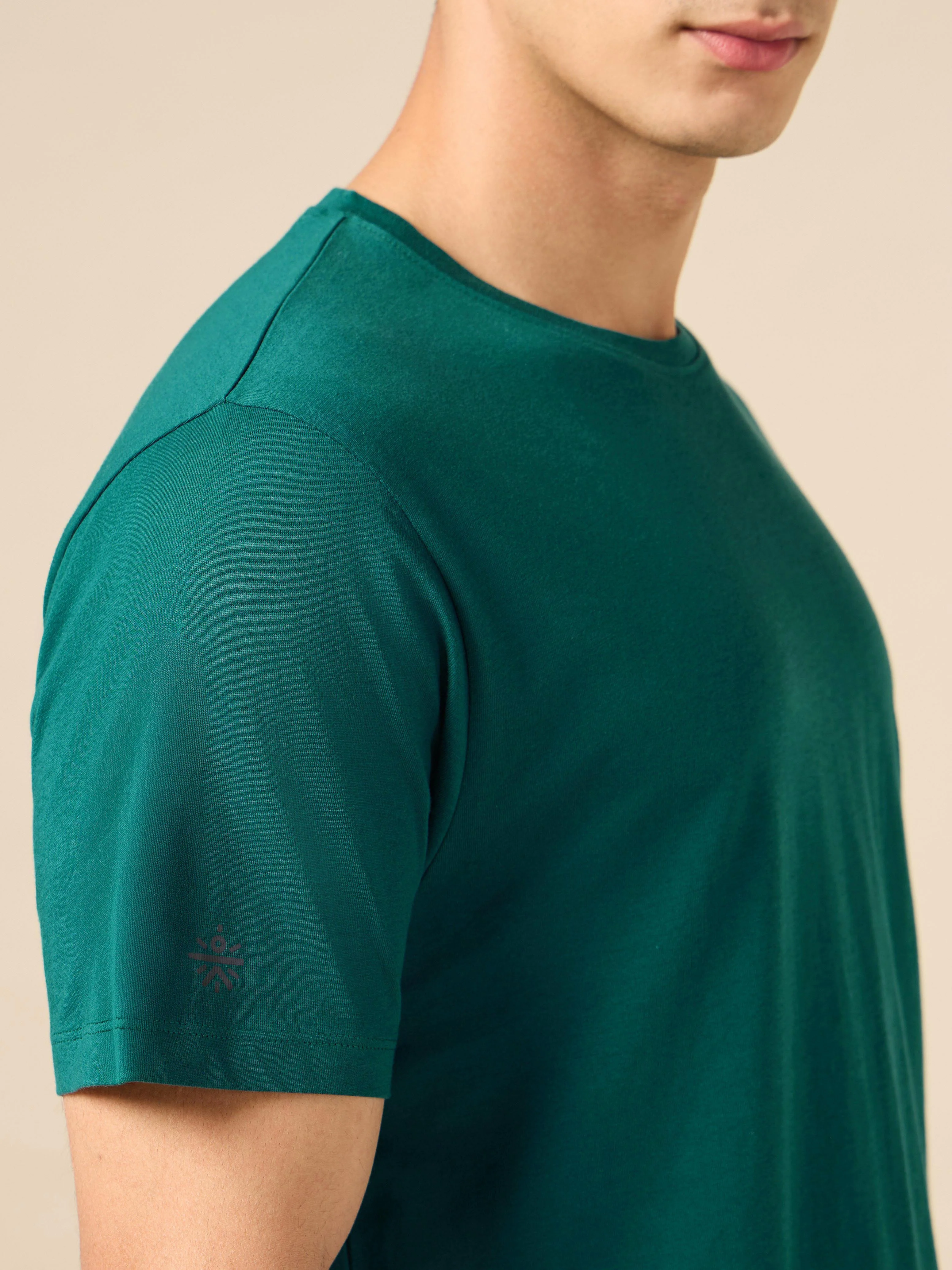 Men's Teal Cult Brand Carrier Training T-shirt - Image 7