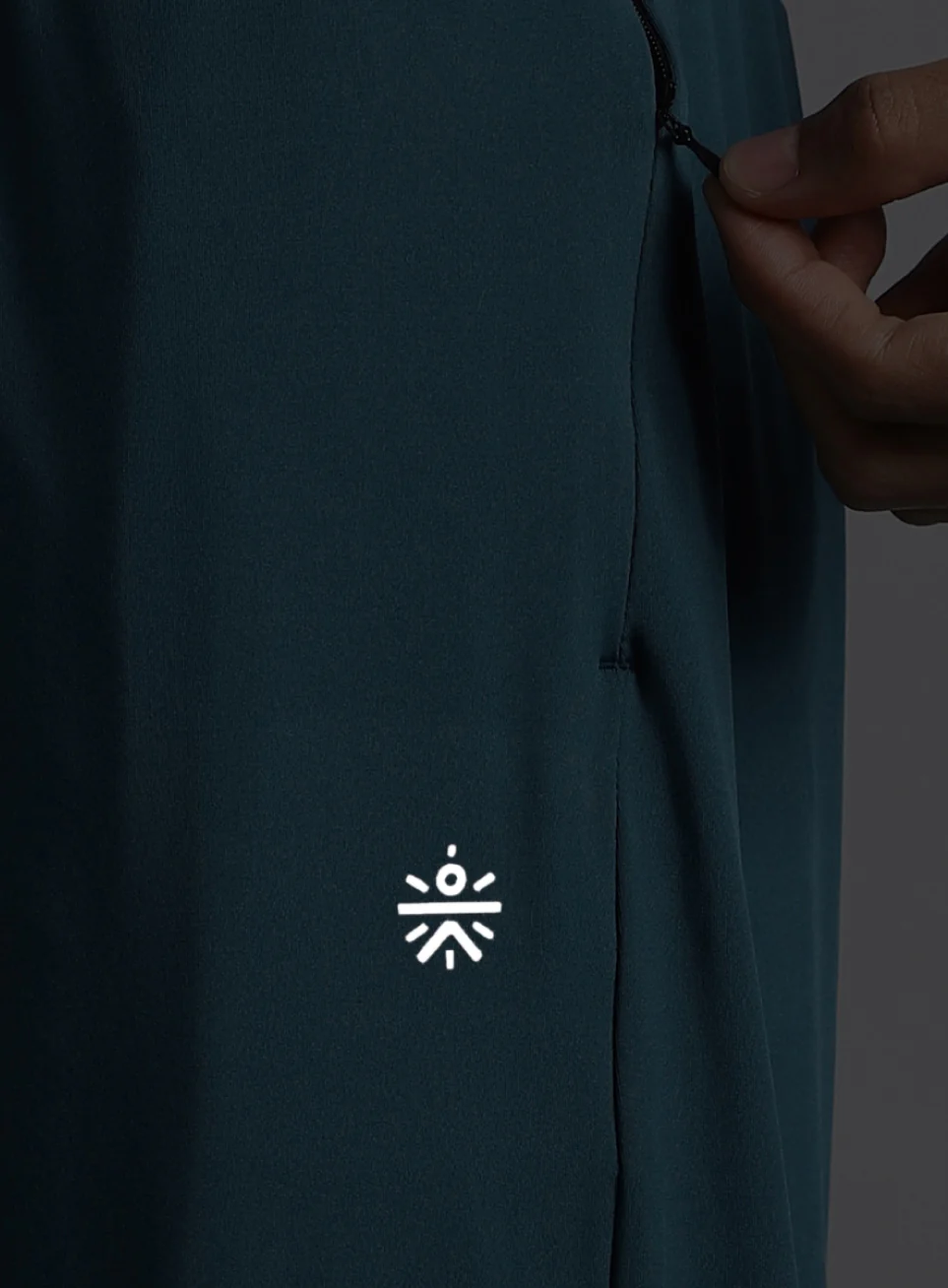Men's Teal Run Forward Joggers - Image 10