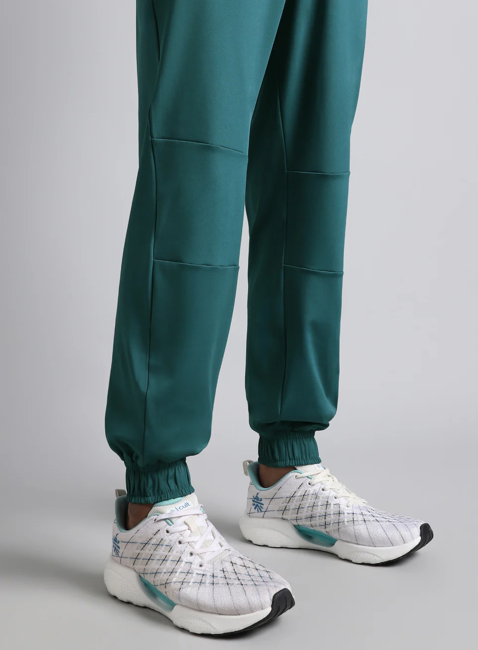 Men's Teal Run Forward Joggers - Image 9