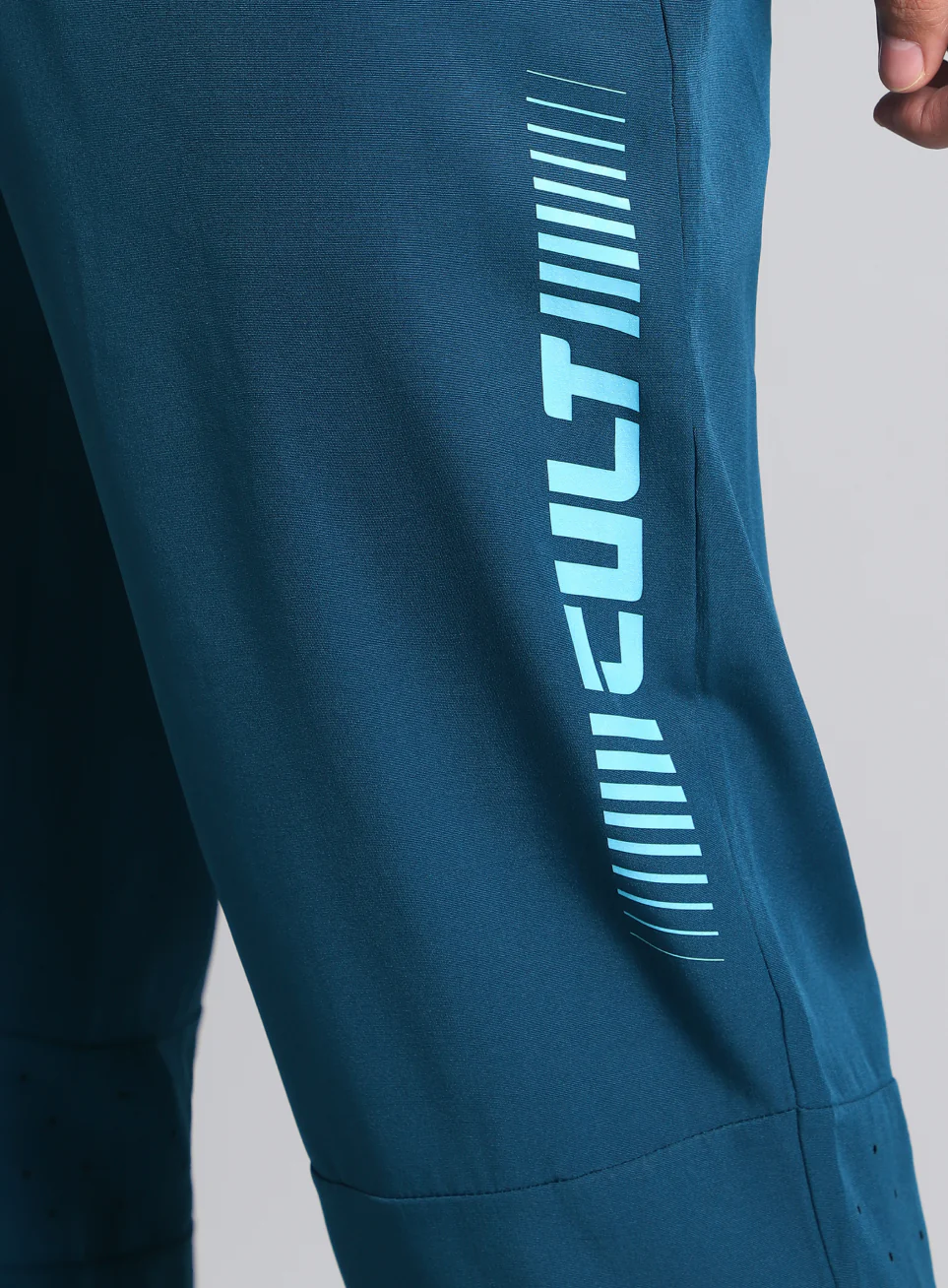 Men's Teal Train All Format Training Trackpants - Image 8