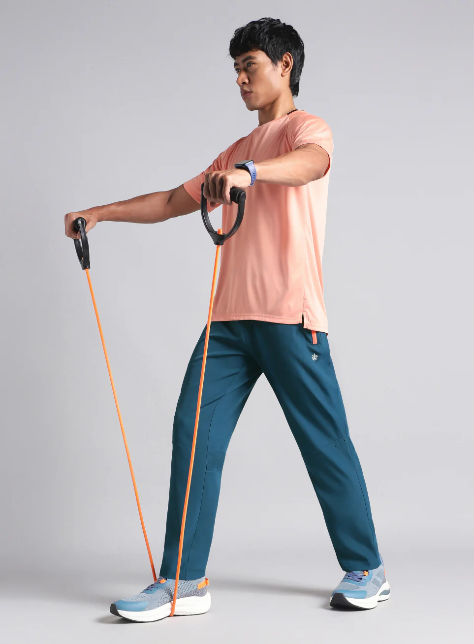 Men's Teal Ultimate Training Trackpants - Image 3