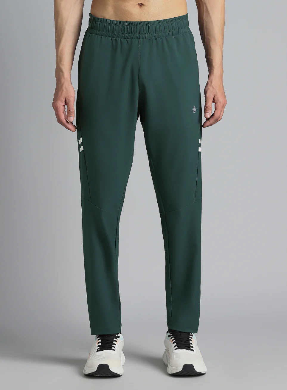 Men's Turquoise Pacer Running Trackpants - Image 4