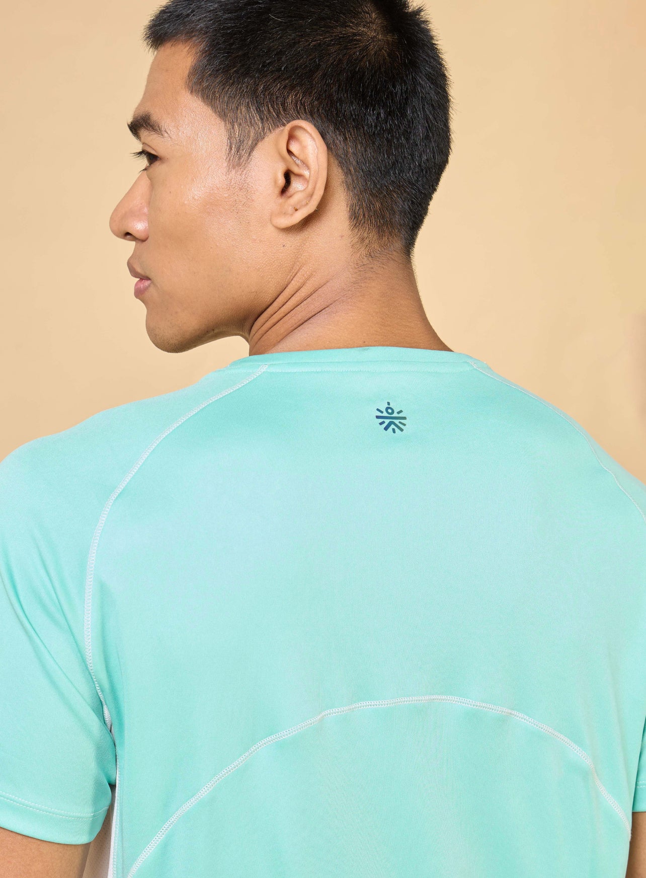 Men's Turquoise Train All Sculpted T-shirt - Image 9