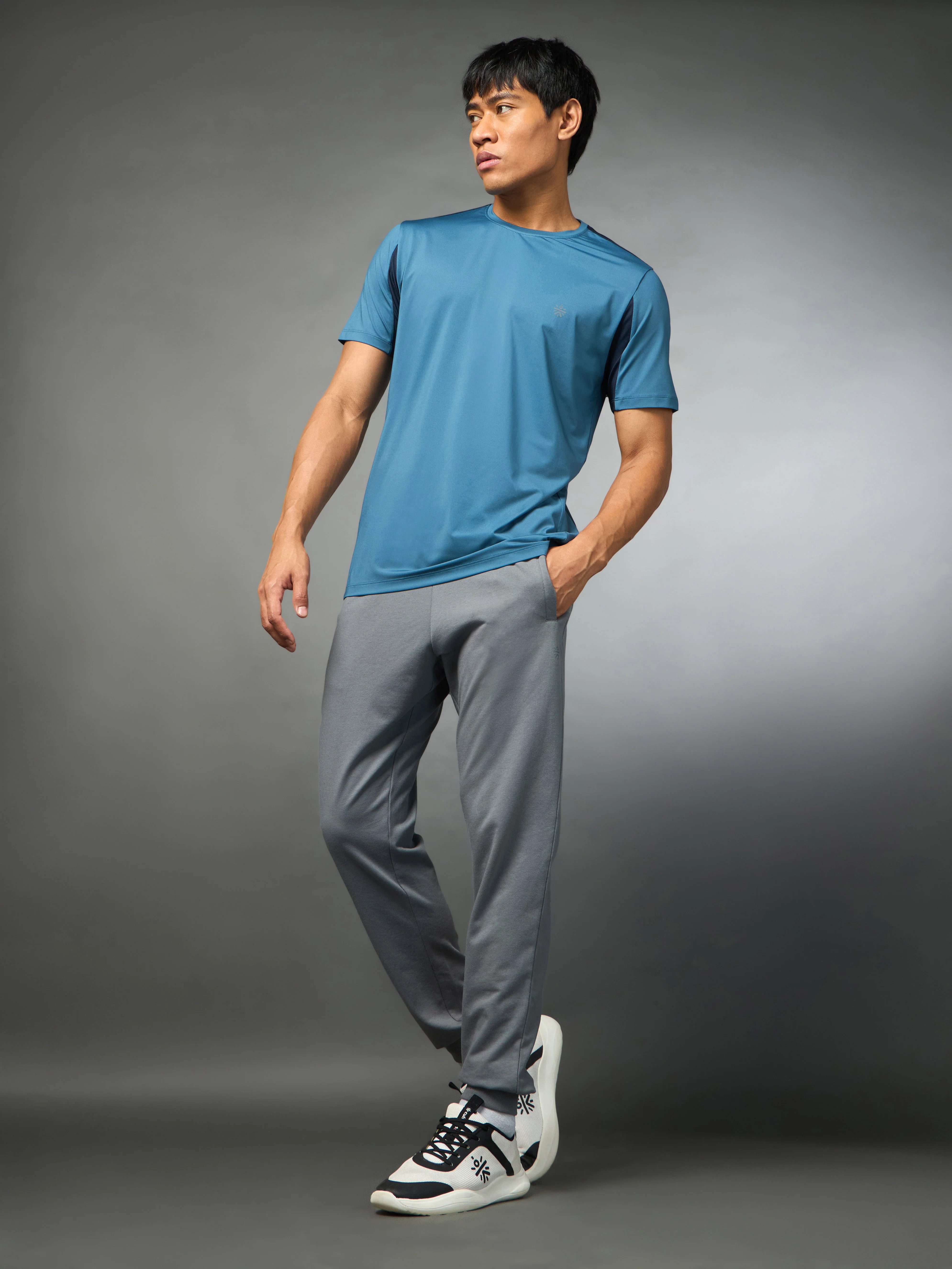 Men's Warm Up Lt. Grey Joggers - Image 3