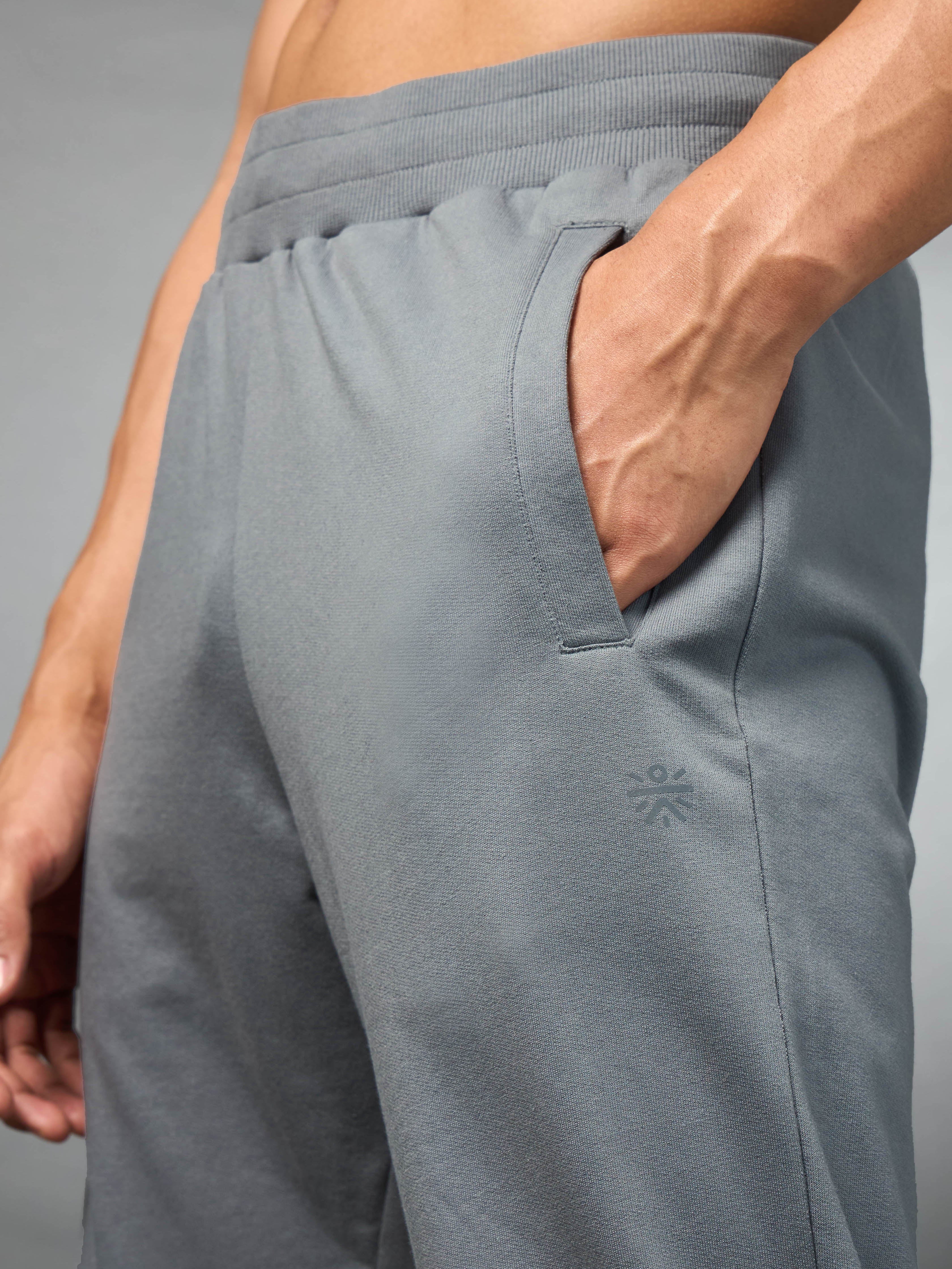 Men's Warm Up Lt. Grey Joggers - Image 7