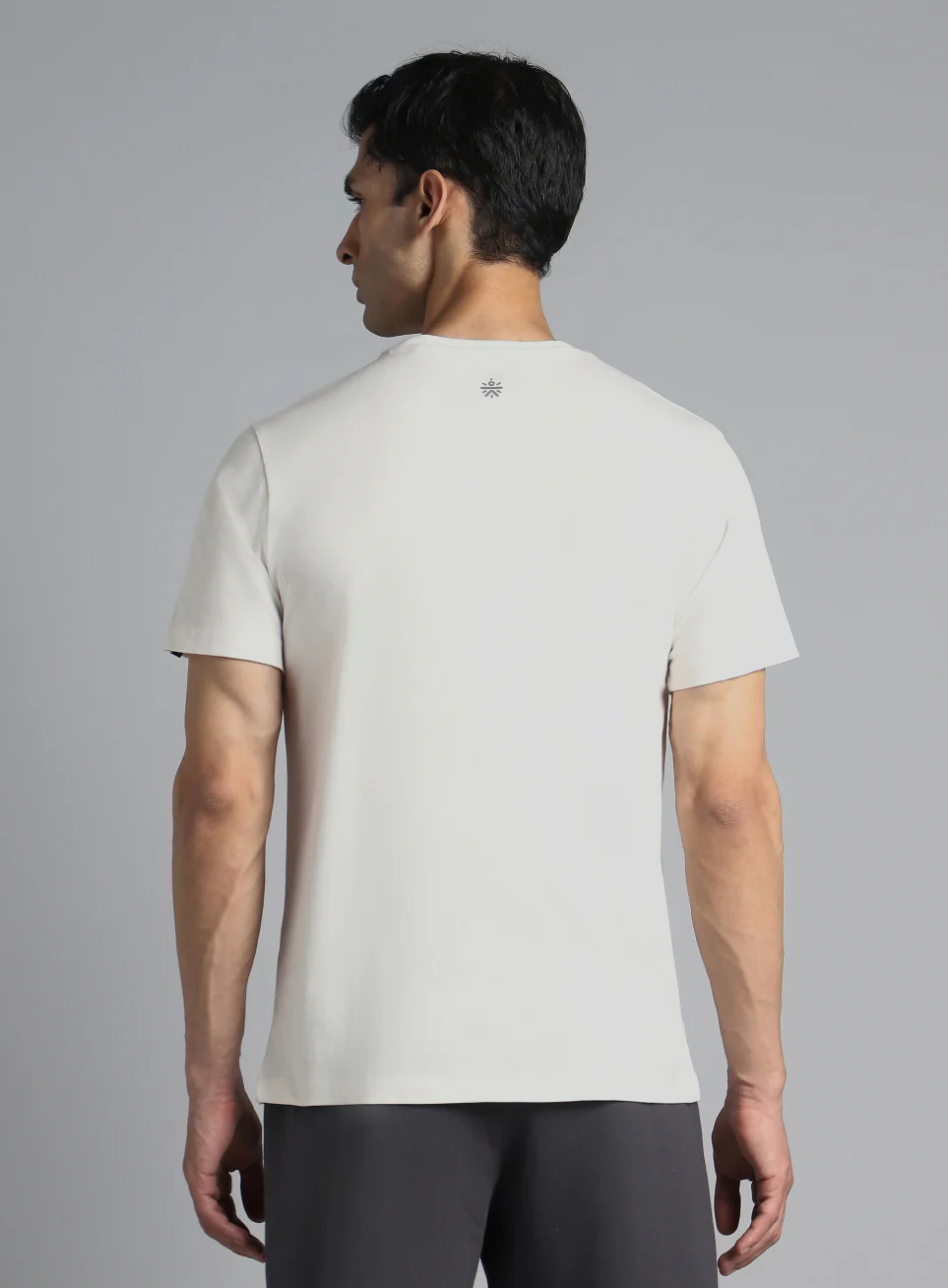 Men's White In Motion Graphic T-shirt - Image 6