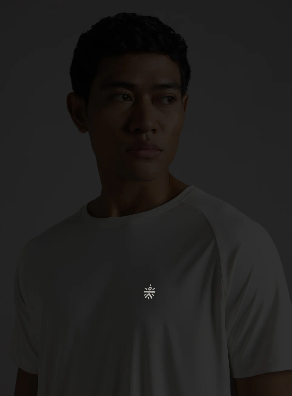 Men's White Running Club Graphic T-shirt - Image 8