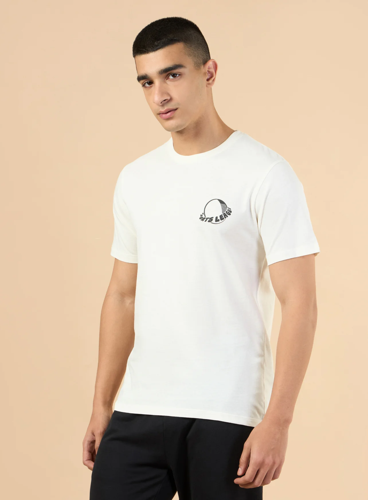 Men's White Sports League T-shirt - Image 5
