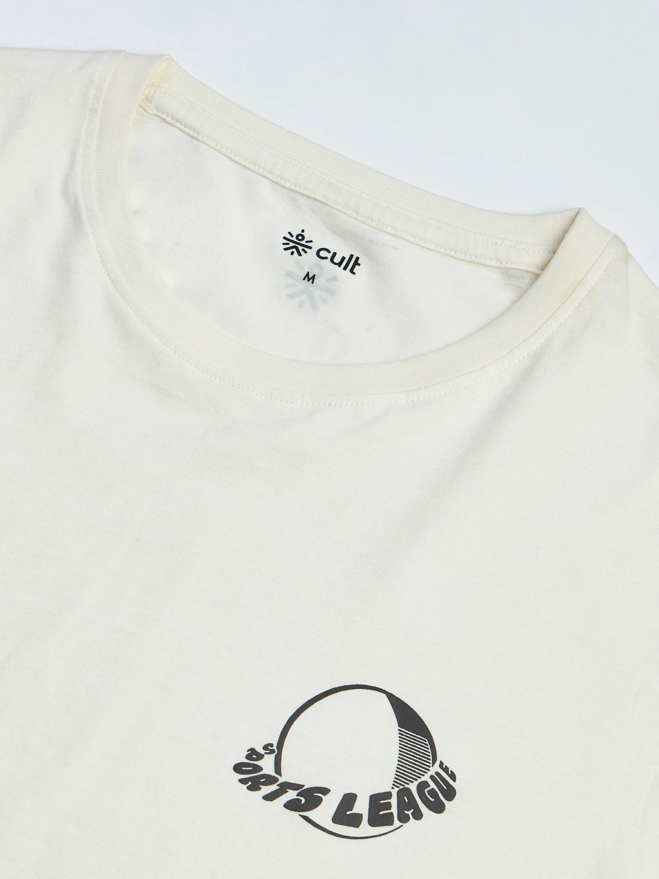 Men's White Sports League T-shirt - Image 9