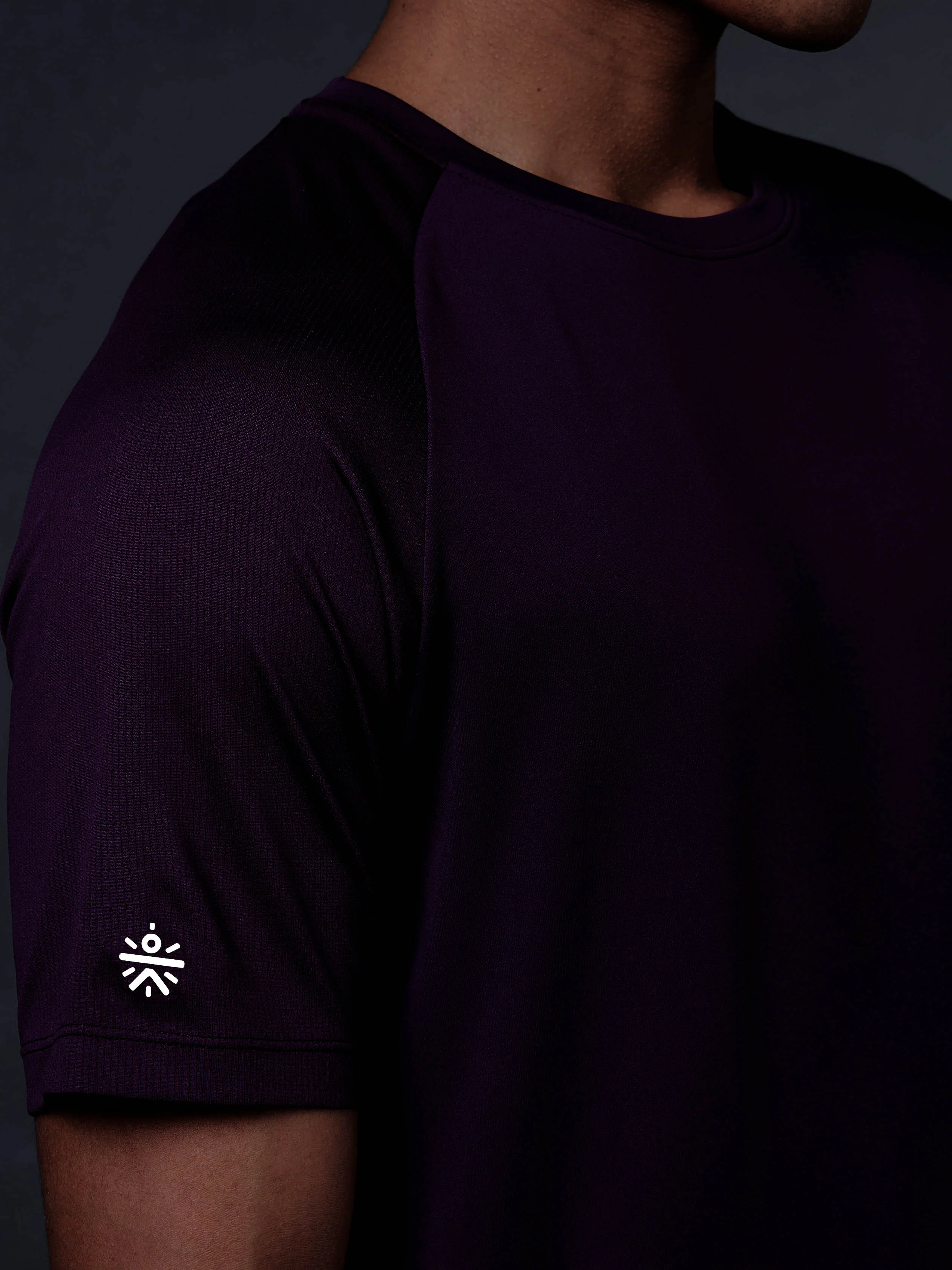 Men's Wine Everyday Run T-shirt - Image 11