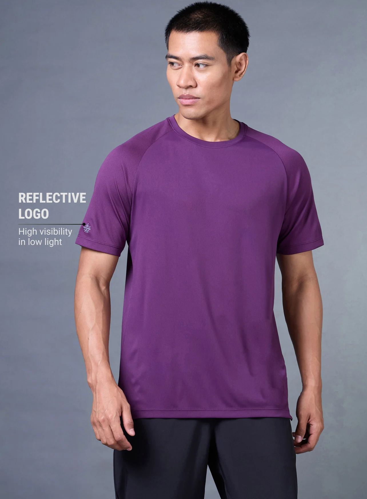 Men's Wine Everyday Run T-shirt - Image 4