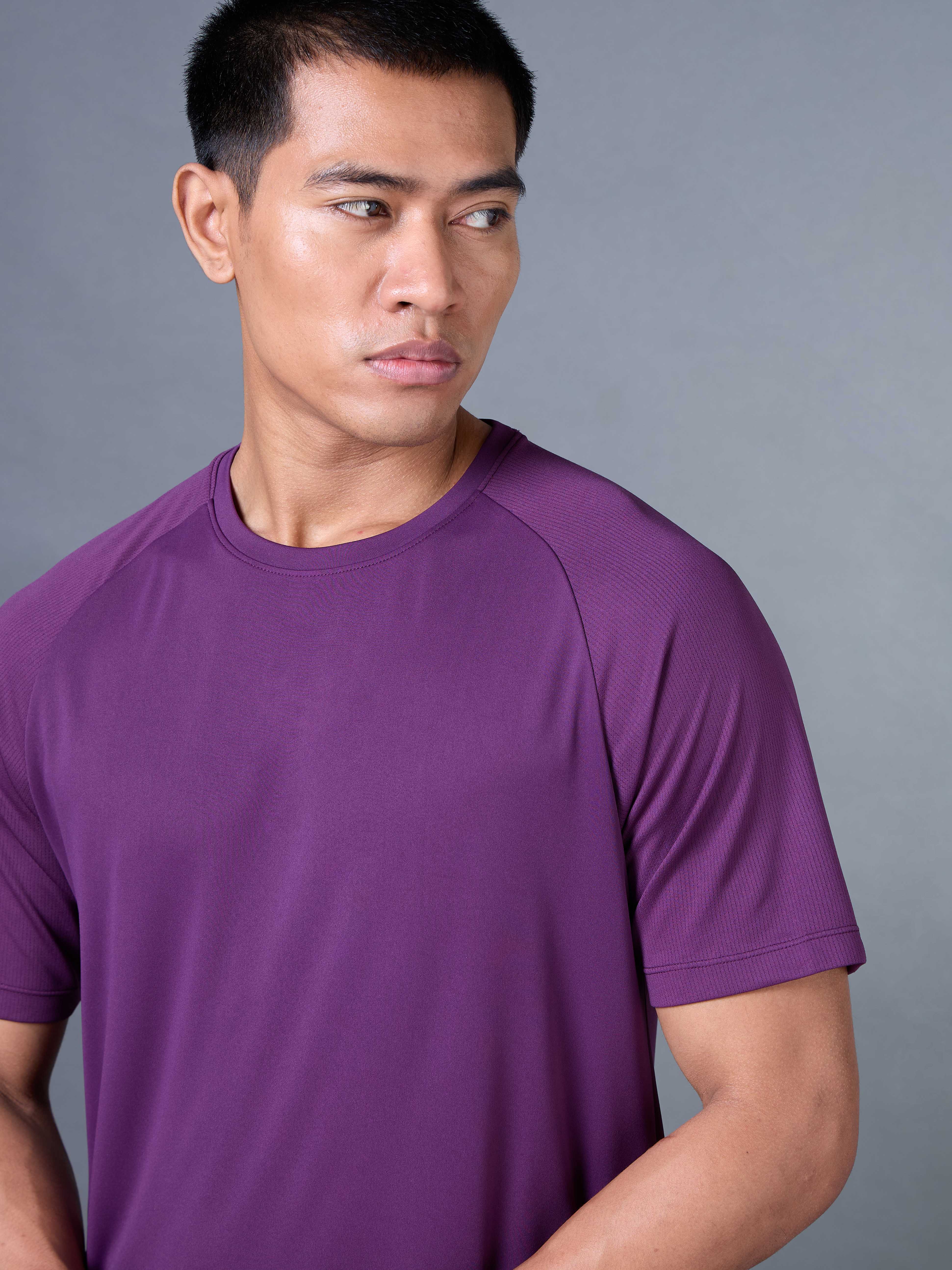 Men's Wine Everyday Run T-shirt - Image 7