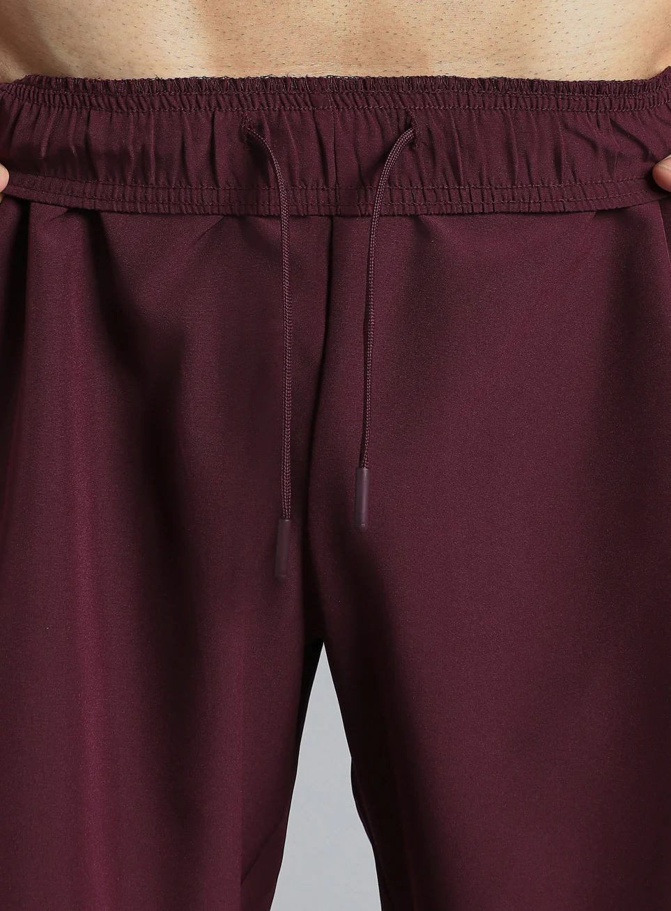 Men's Wine Pace Up Runner's Shorts - Image 11
