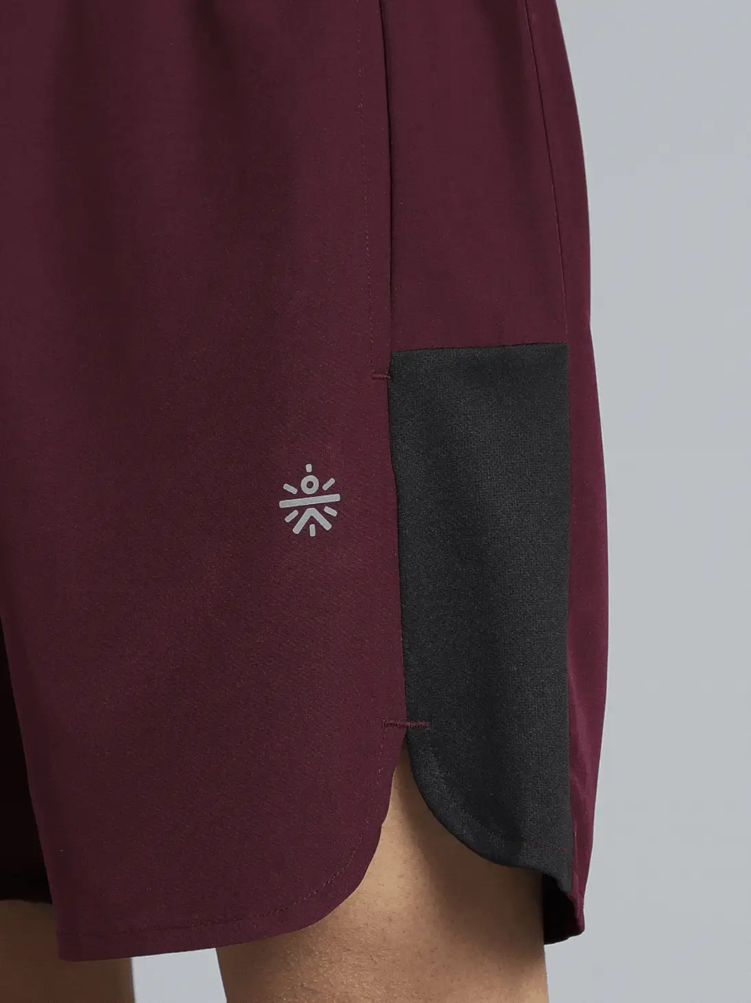 Men's Wine Pace Up Runner's Shorts - Image 9