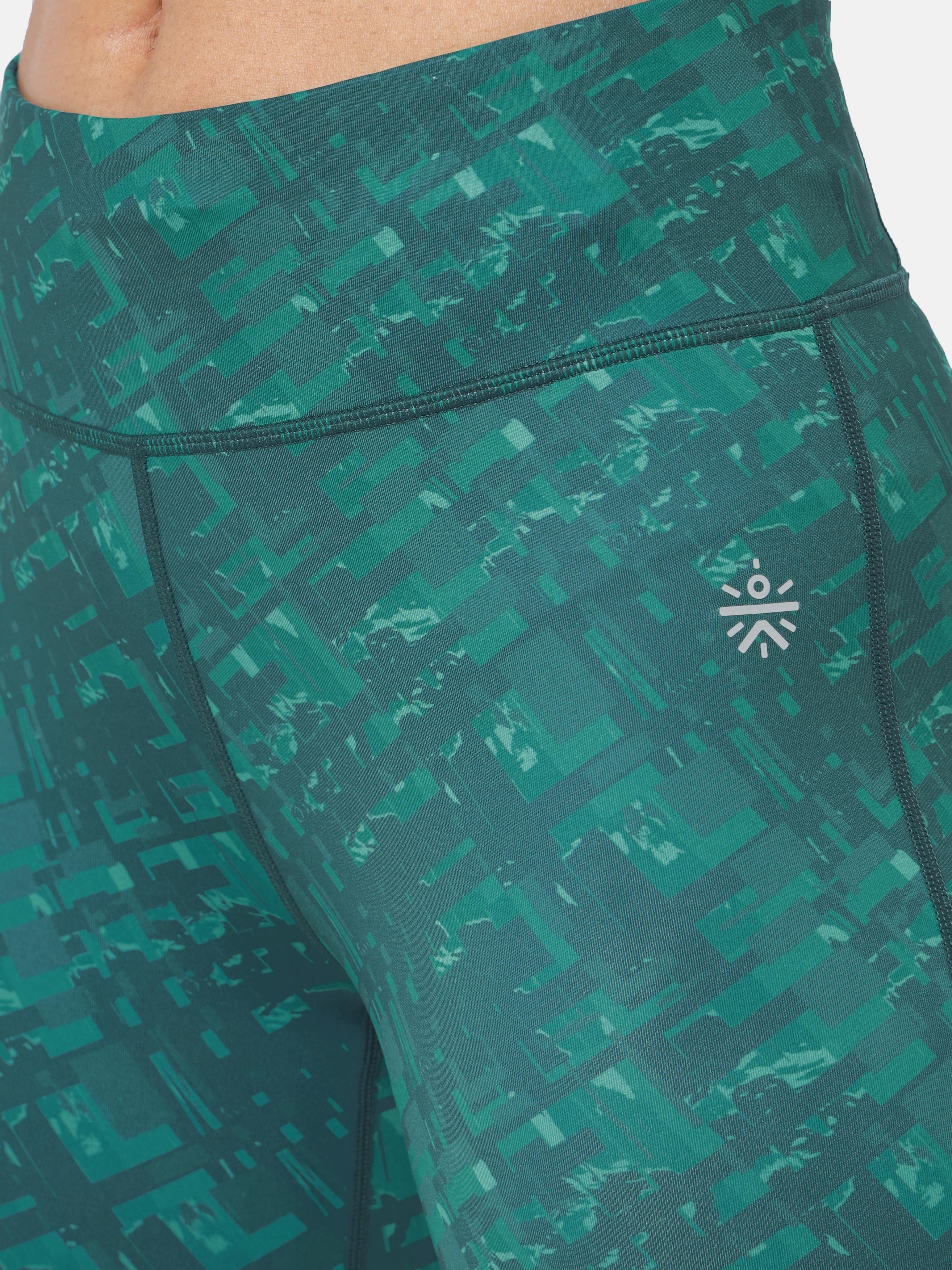 Green Absolute Fit Performance Tights - Image 5