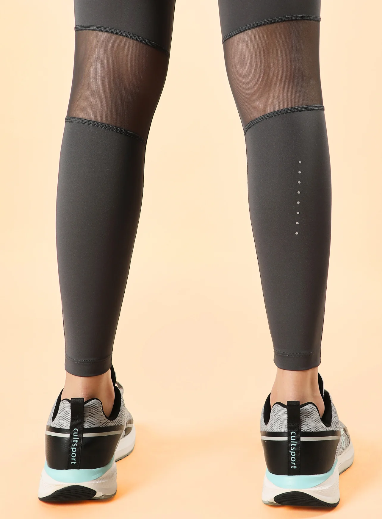 AbsoluteFit Back Mesh Panel Tights - Image 5