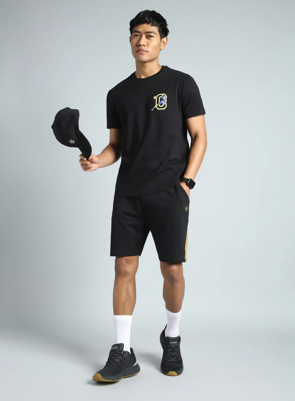 Mne's Black Play Basketball Graphic T-shirt - Image 2