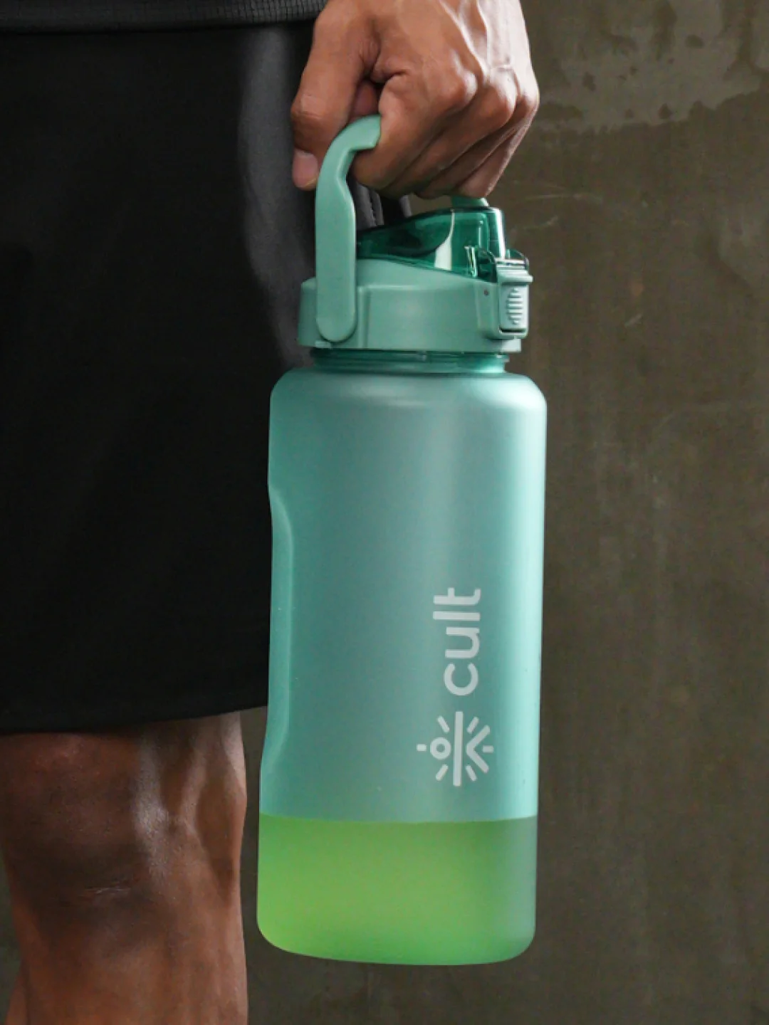 Motivational Bottle Set of 1L and 2L Green - Image 5