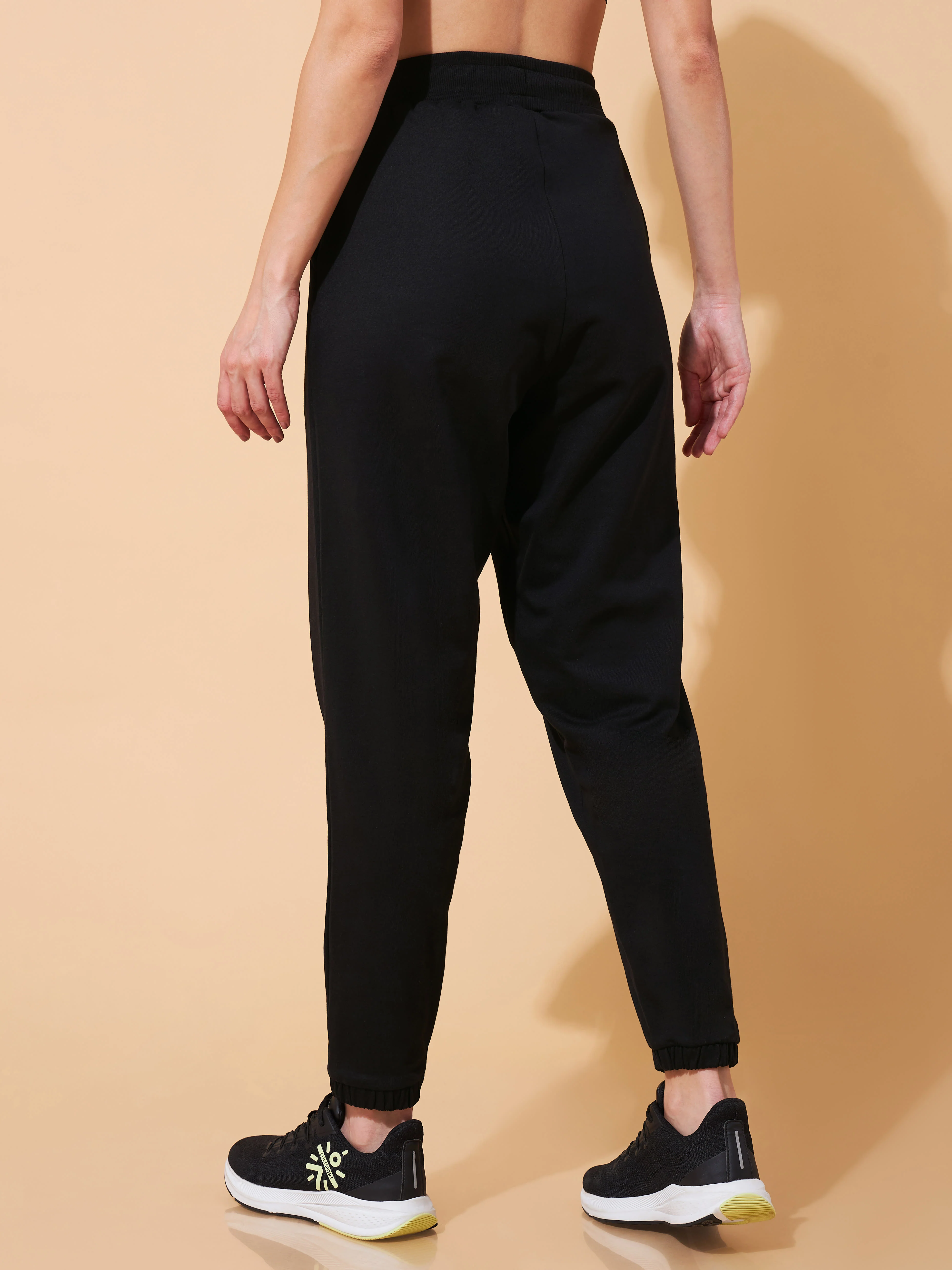 Women Black Move All Day Joggers - Image 4