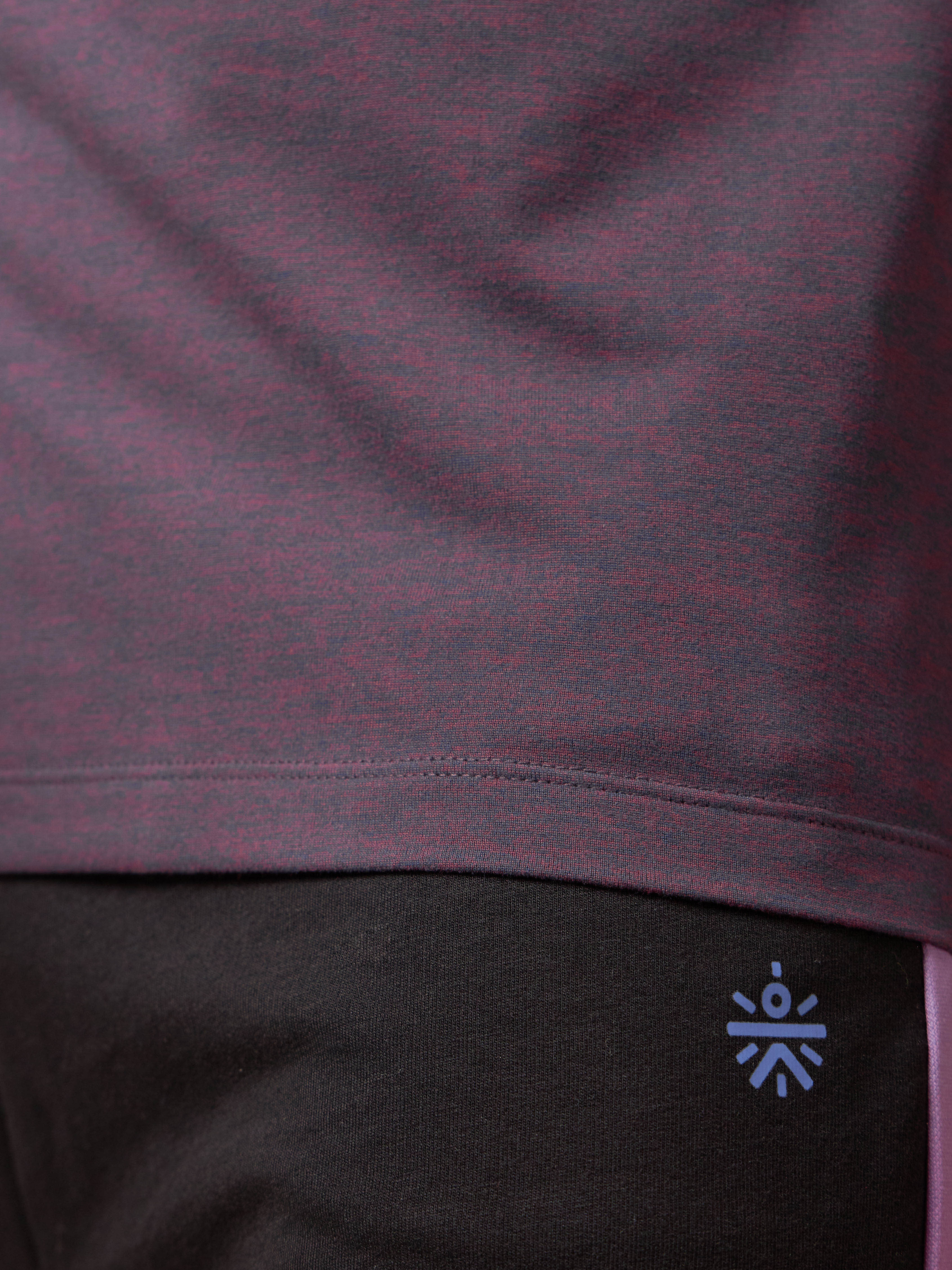 Men's Muscle Flex Purple Comfortech T-shirt - Image 8