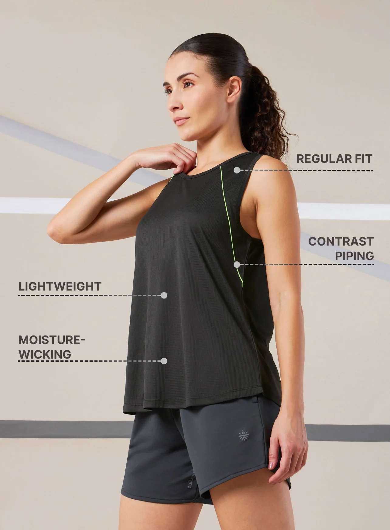 Neon Pop HIIT Tank Top - Image 5