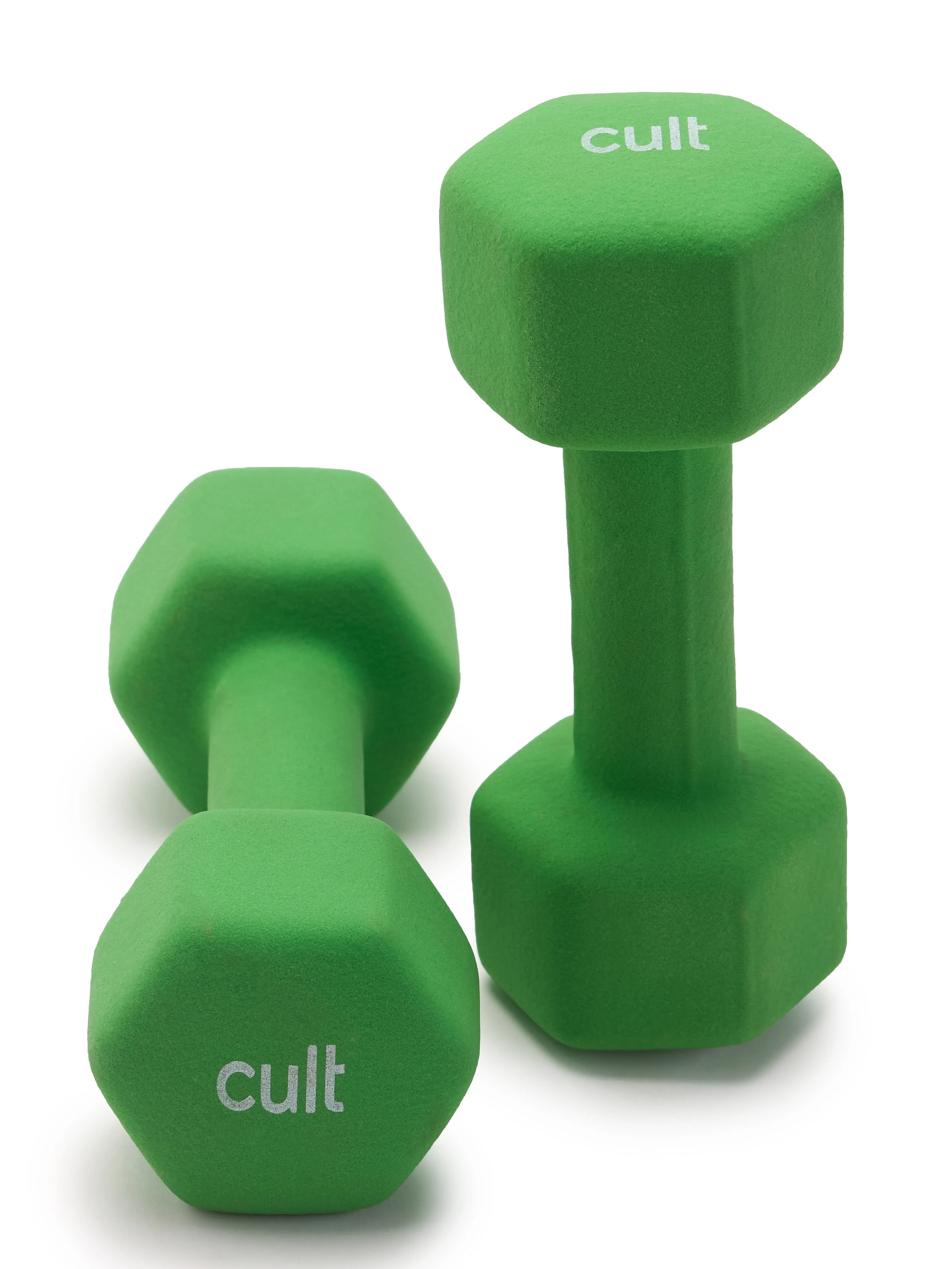 Neoprene Dumbbell 4Kg x 2 Green - Image 4
