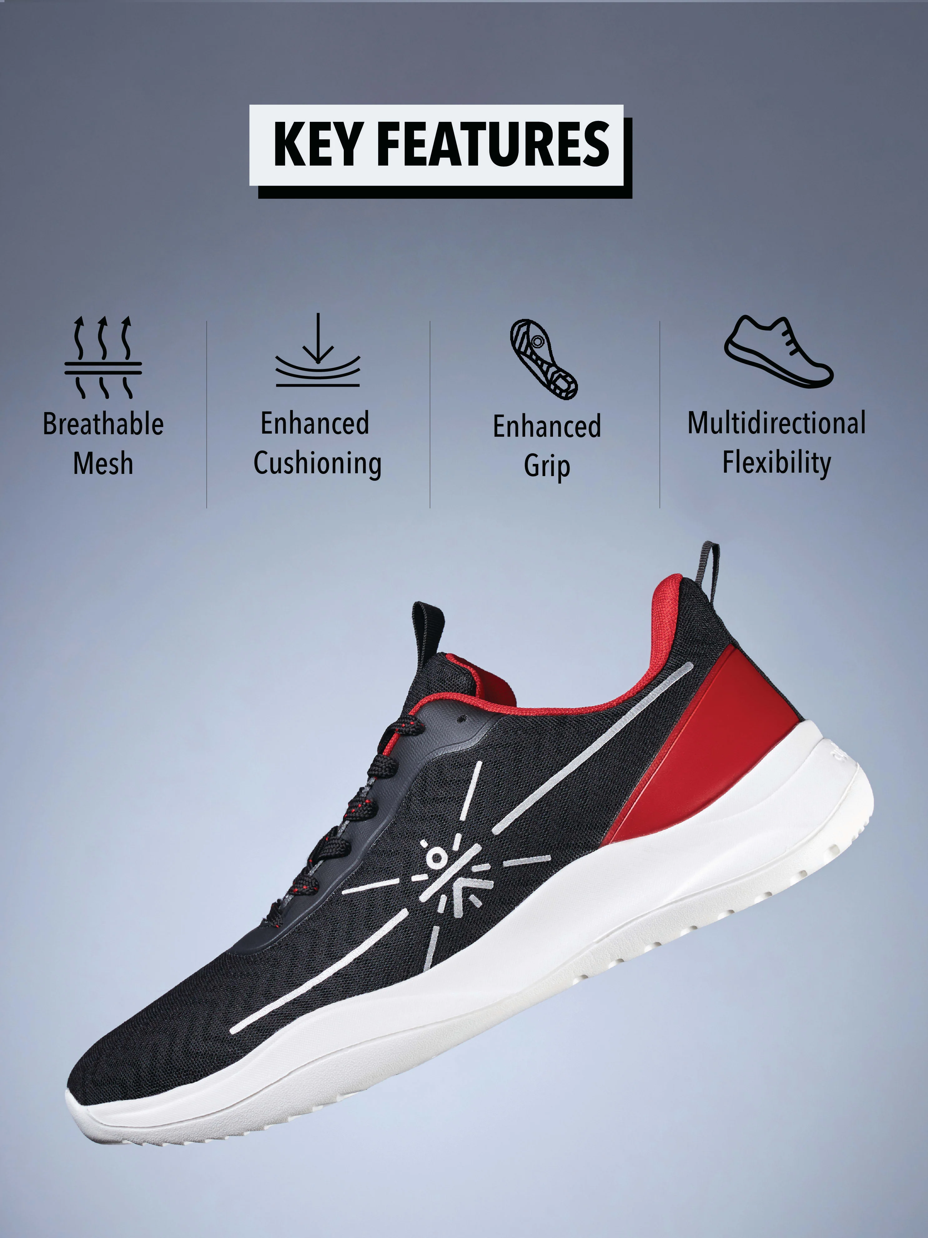 cult Pacer Men Running Shoes - Image 4