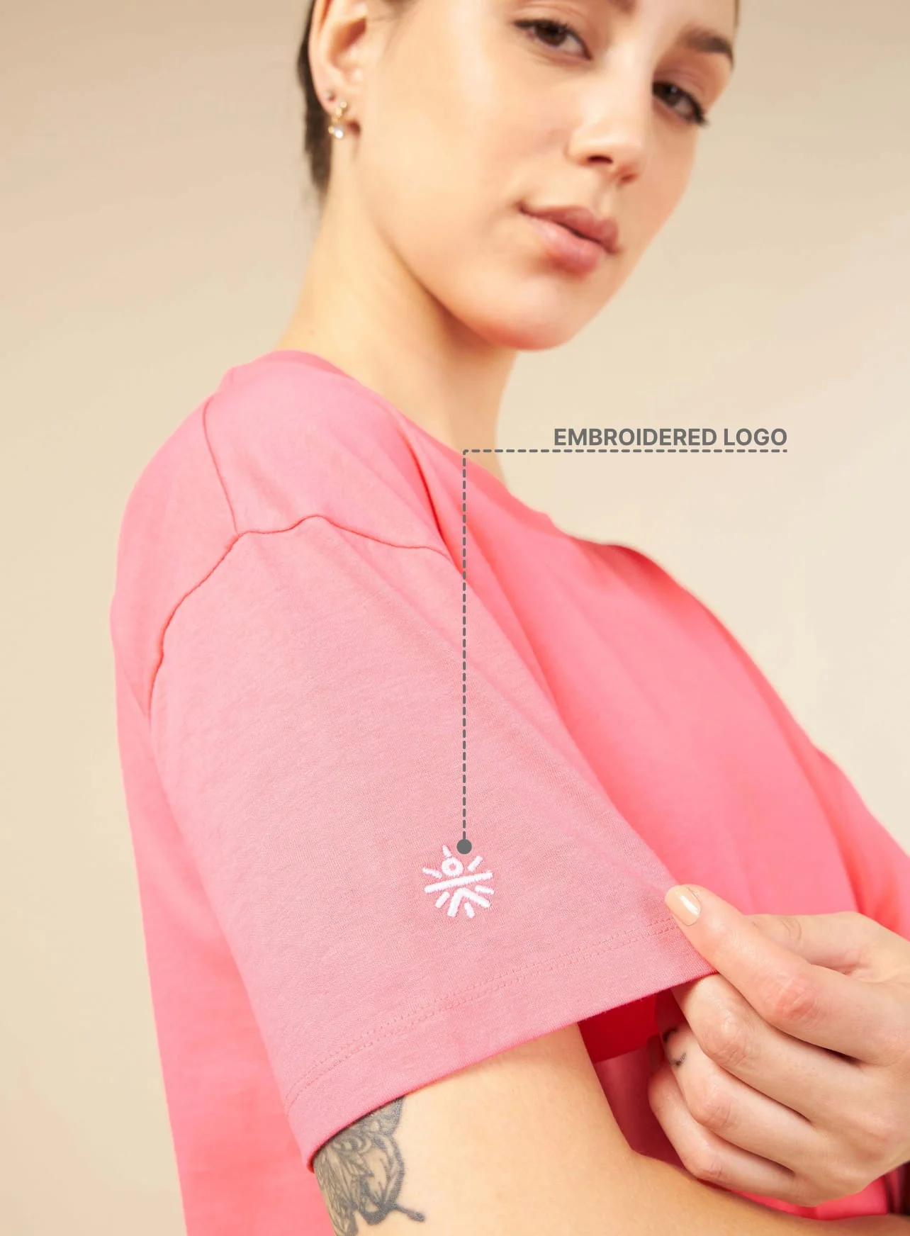 Pink Cult Leisure T-shirt for Women - Image 7