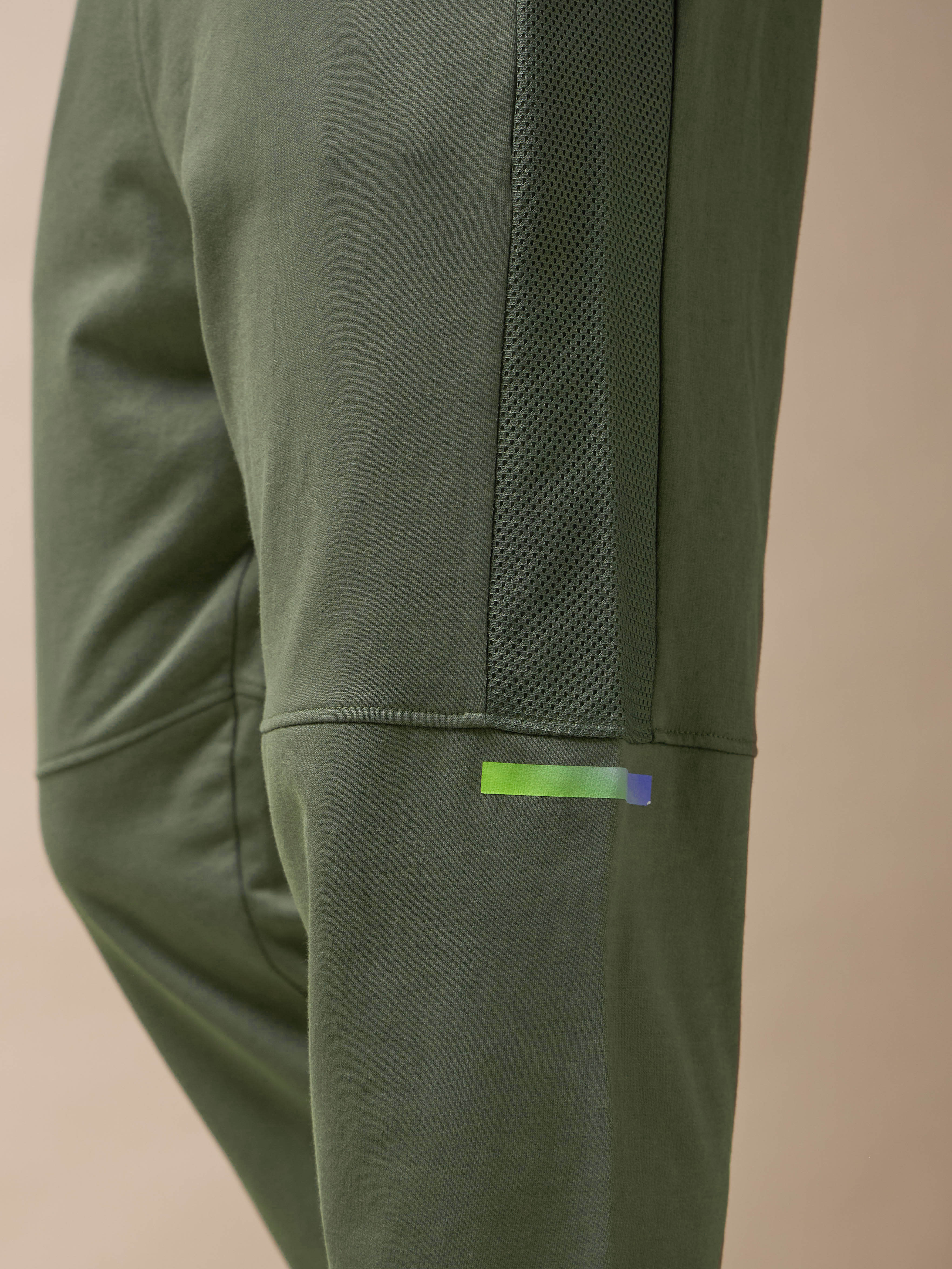 Men Olive Power Joggers - Image 8