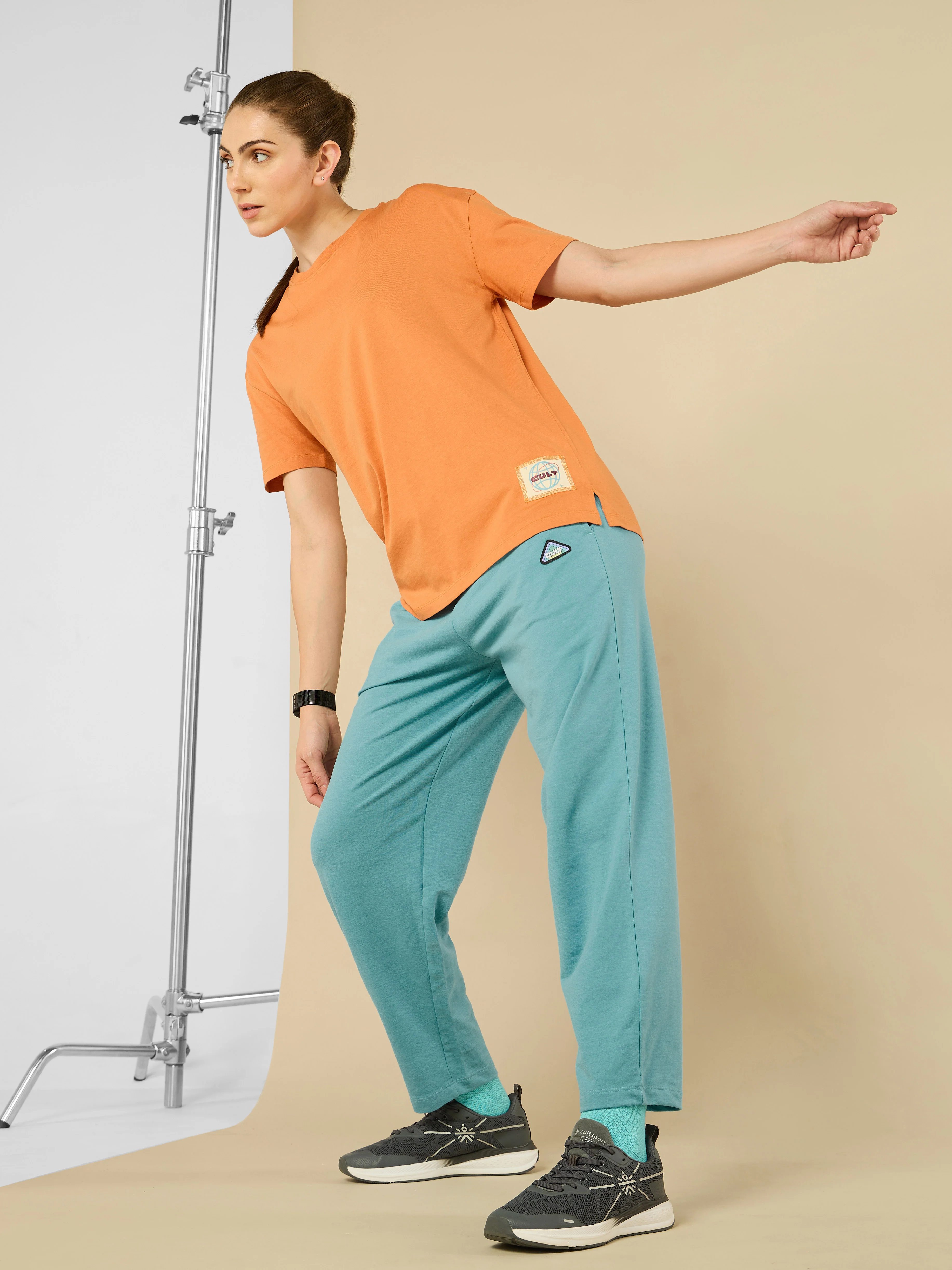 Power Up Blue Community Trackpant - Image 2