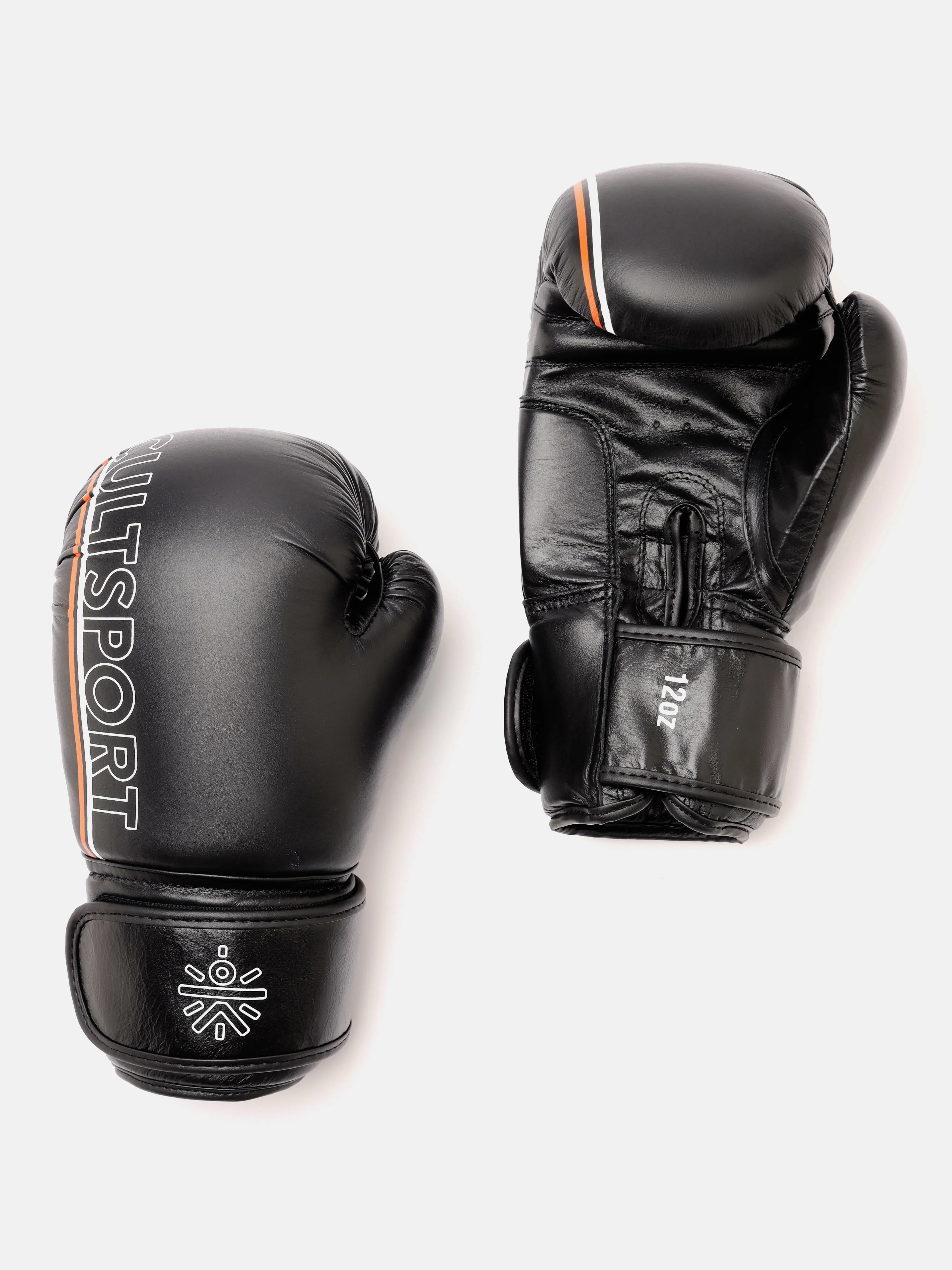 Premium Leather Boxing Gloves with Antimicrobial Lining - Image 2