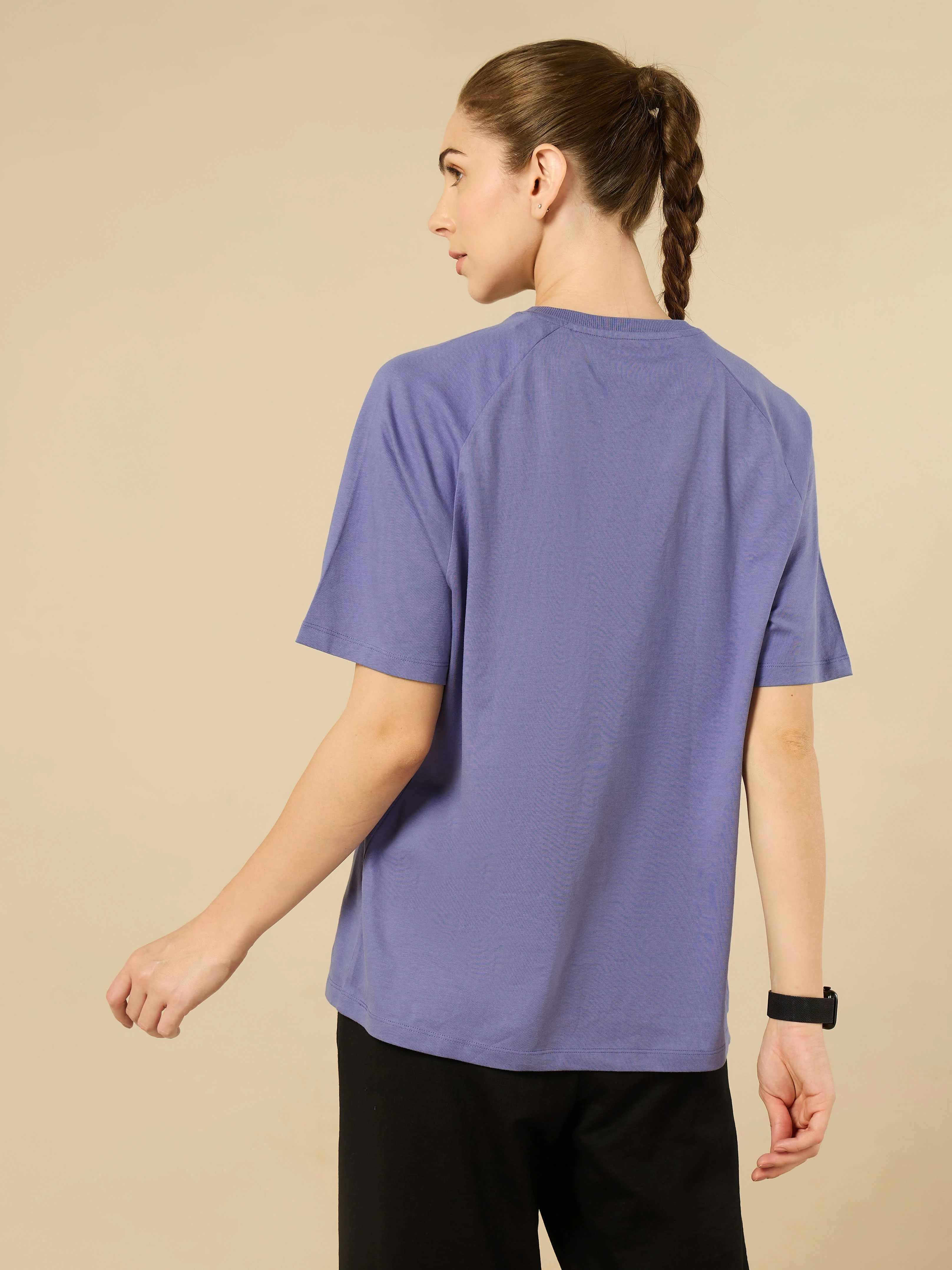 Purple Optimist Printed T-shirt - Image 5