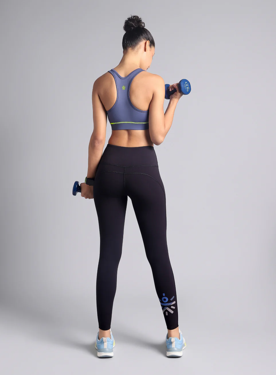 Purple Train-in Medium Support Sports Bra - Image 3