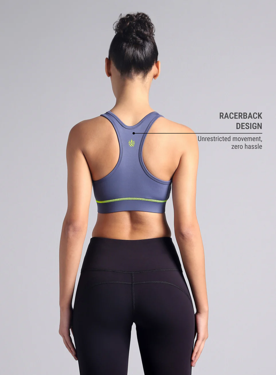 Purple Train-in Medium Support Sports Bra - Image 6