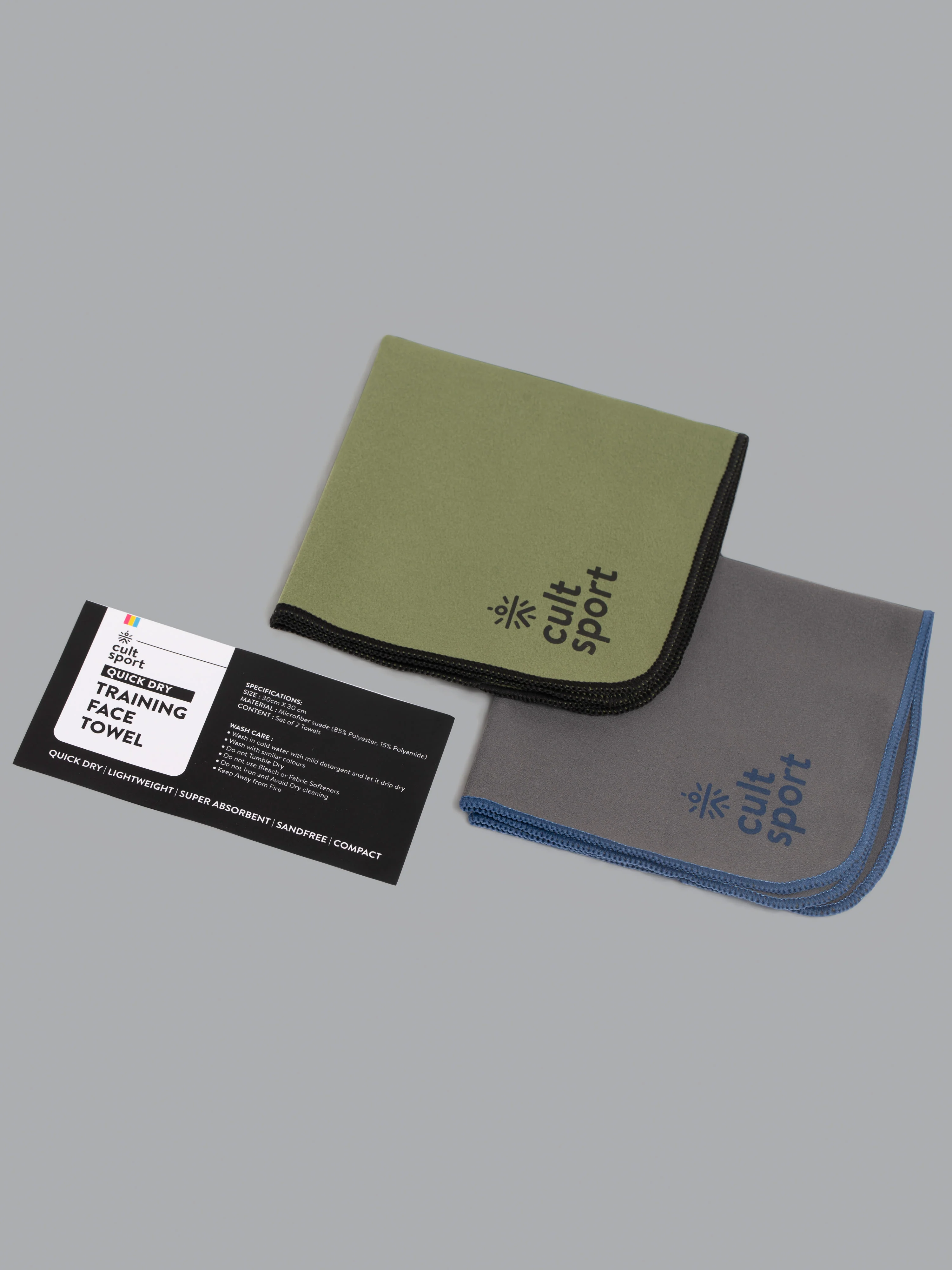 Quick Dry Hand Towel - Pack of 2 - Image 2