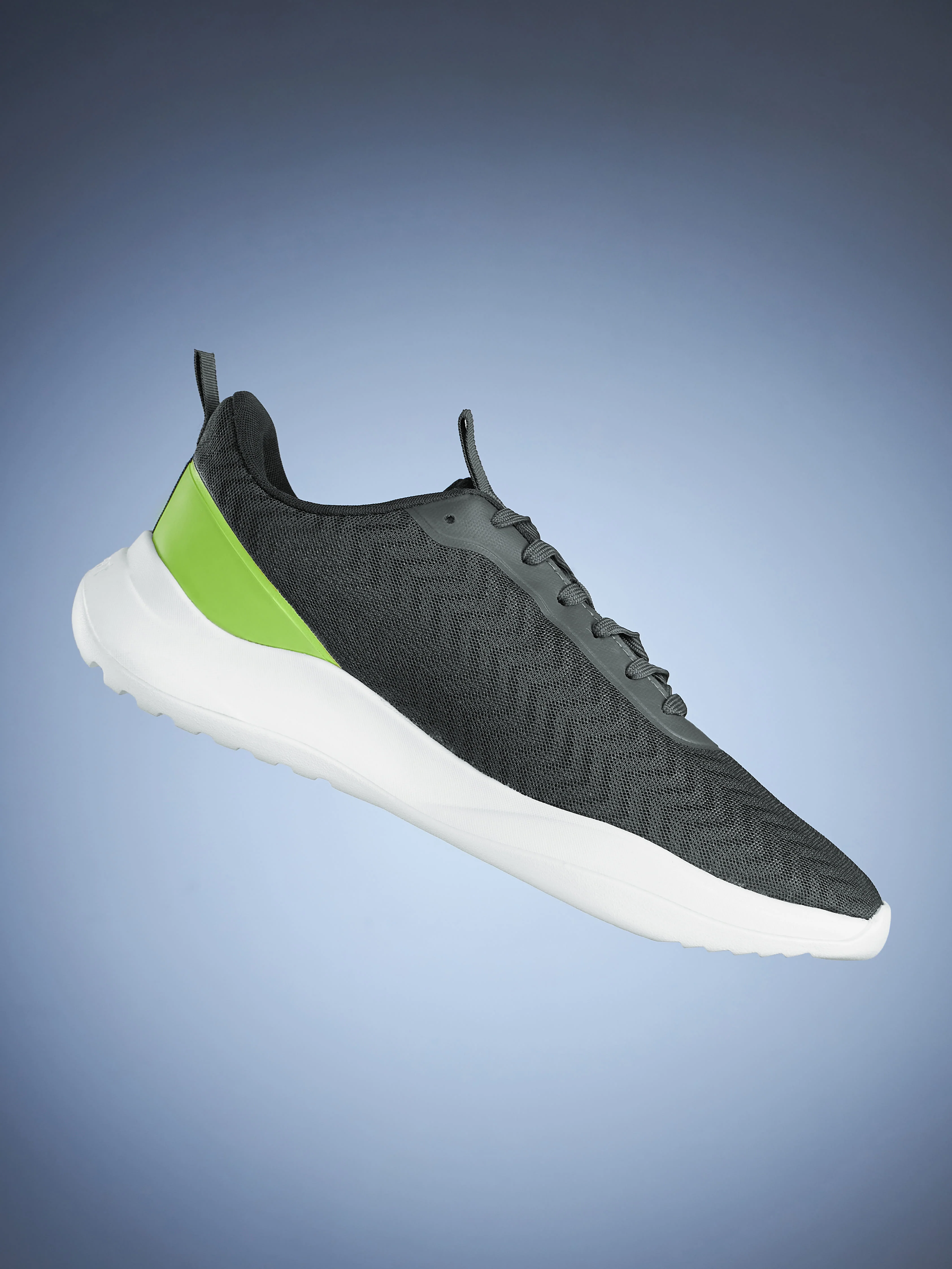 cult Racer Men Running Shoes - Dark Grey/Green - Image 4